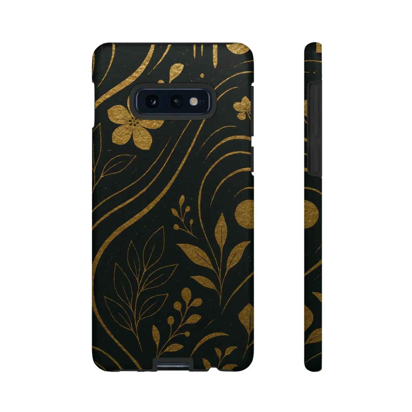 Foil Frenzy Abstract Gold Pattern Phone Case for Samsung Galaxy and Google Pixel - KarArmDesign
