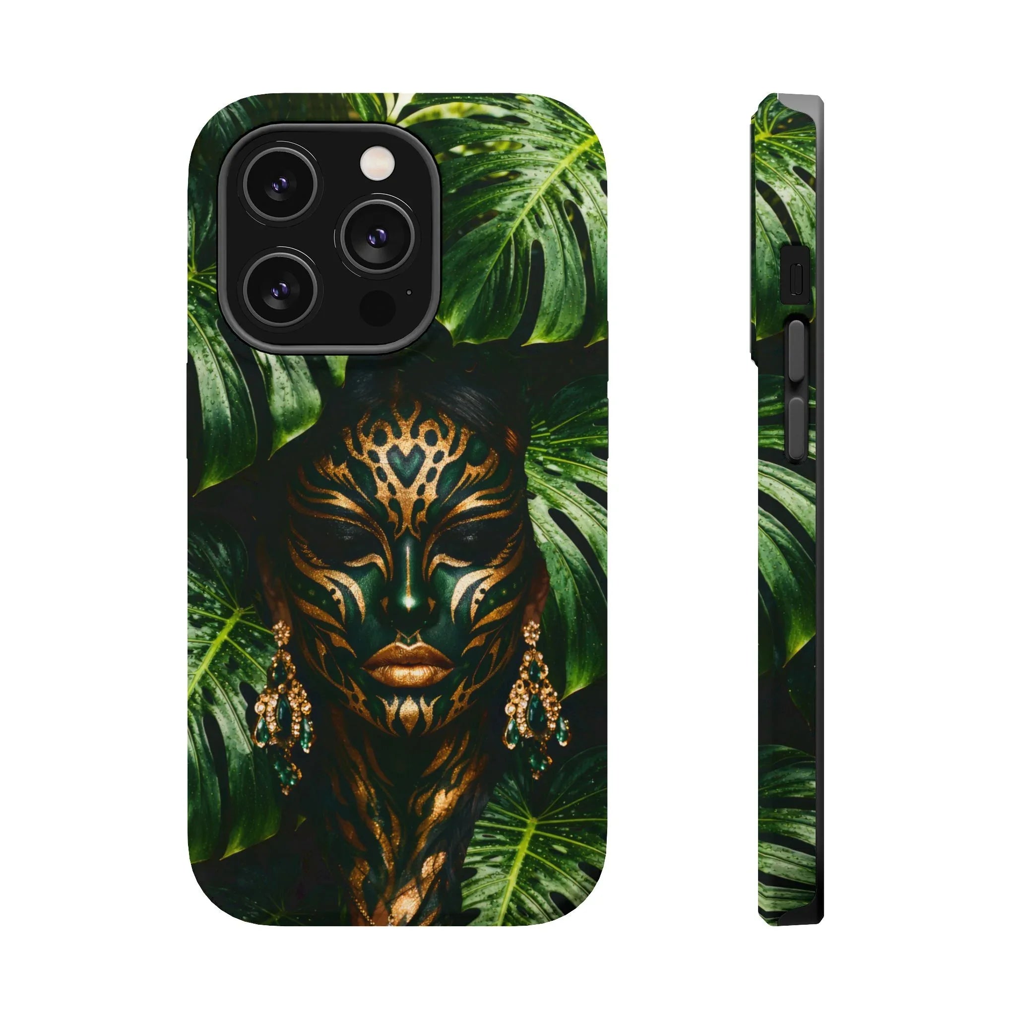 Jungle Spirit Phone Case for iPhone 11-17 - KARARMDESIGN