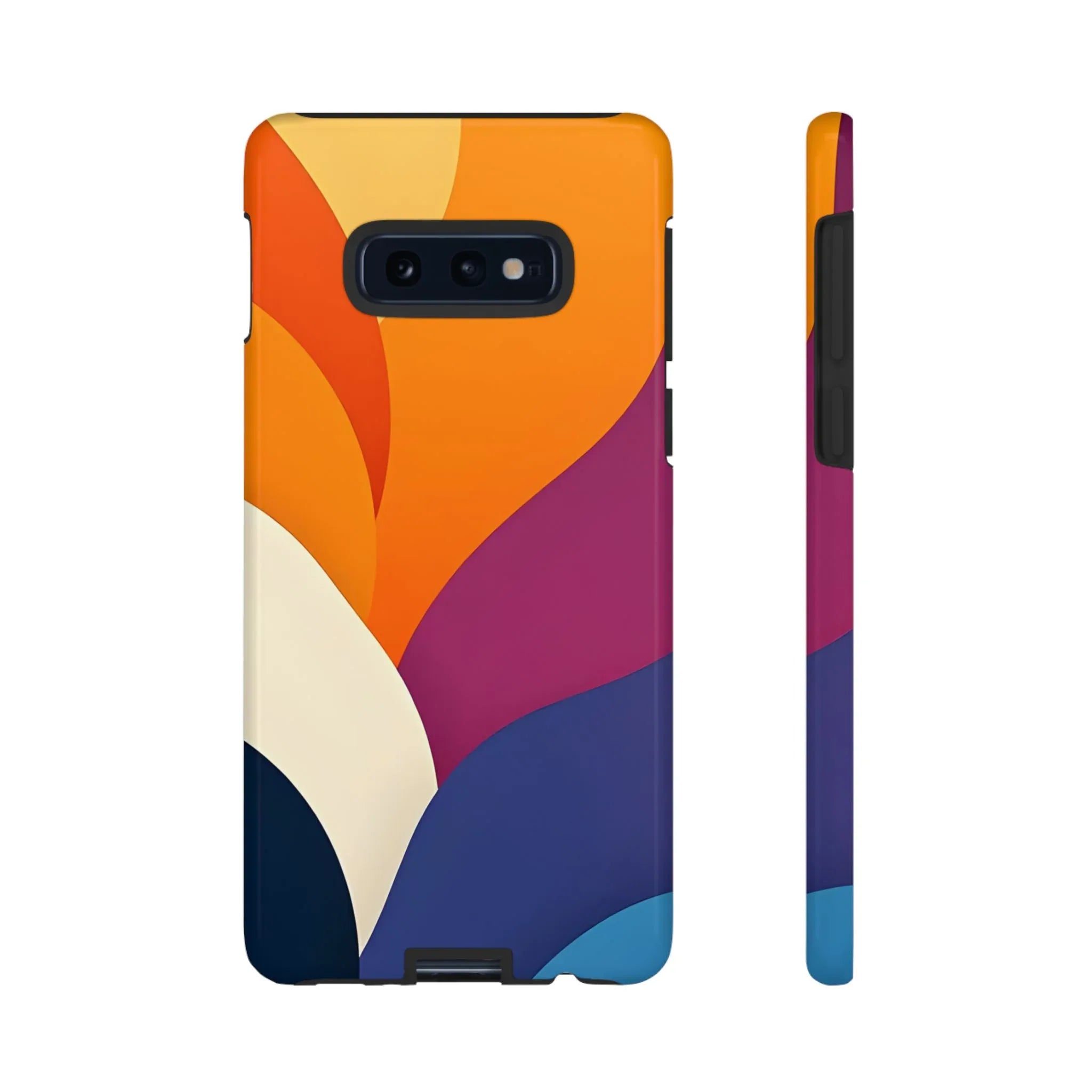 Vibrant Abstract Design Phone Case for iPhone and Galaxy - KARARMDESIGN