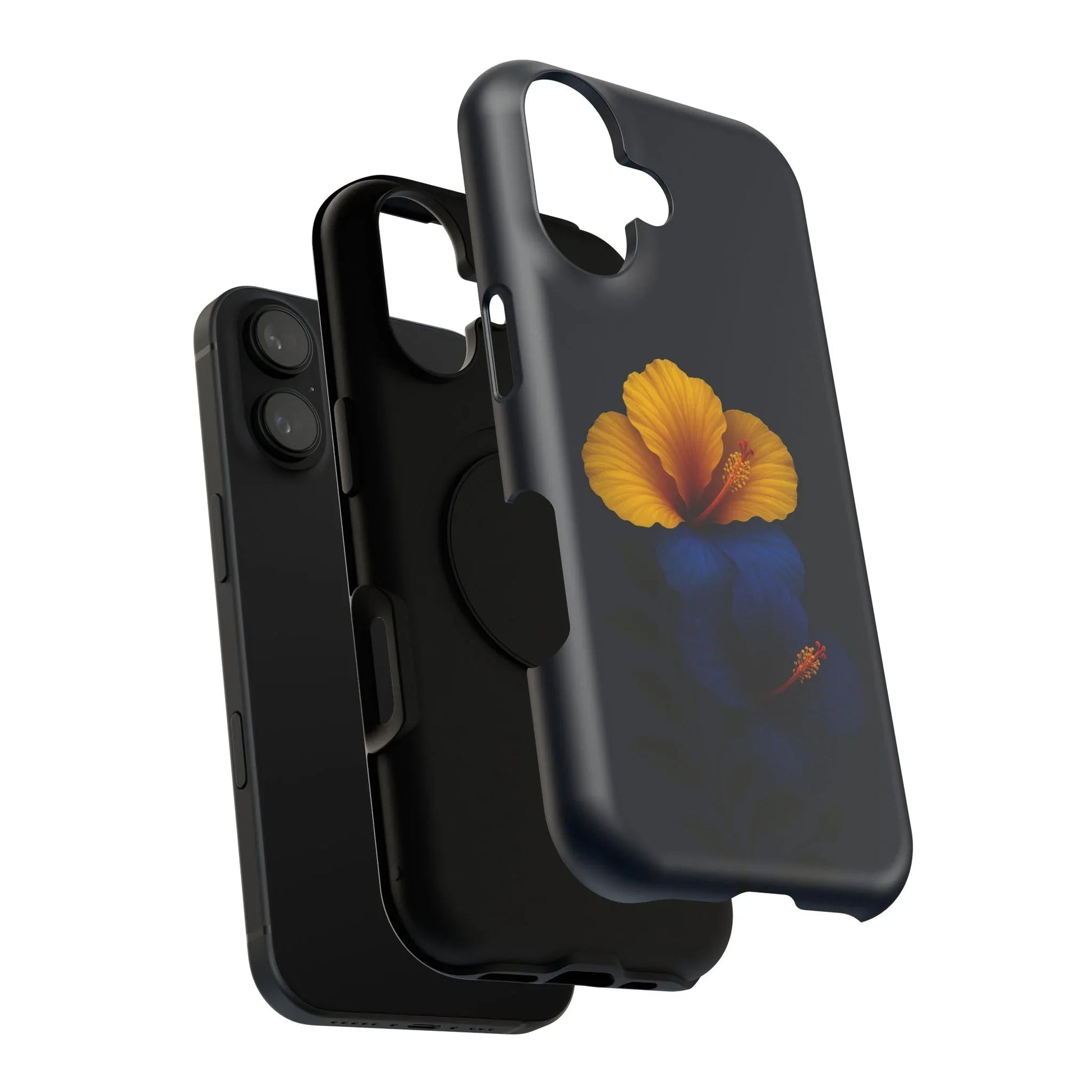 Elegant Hibiscus Phone Case for iPhone 11-17 and Galaxy S21-S22 - KARARMDESIGN
