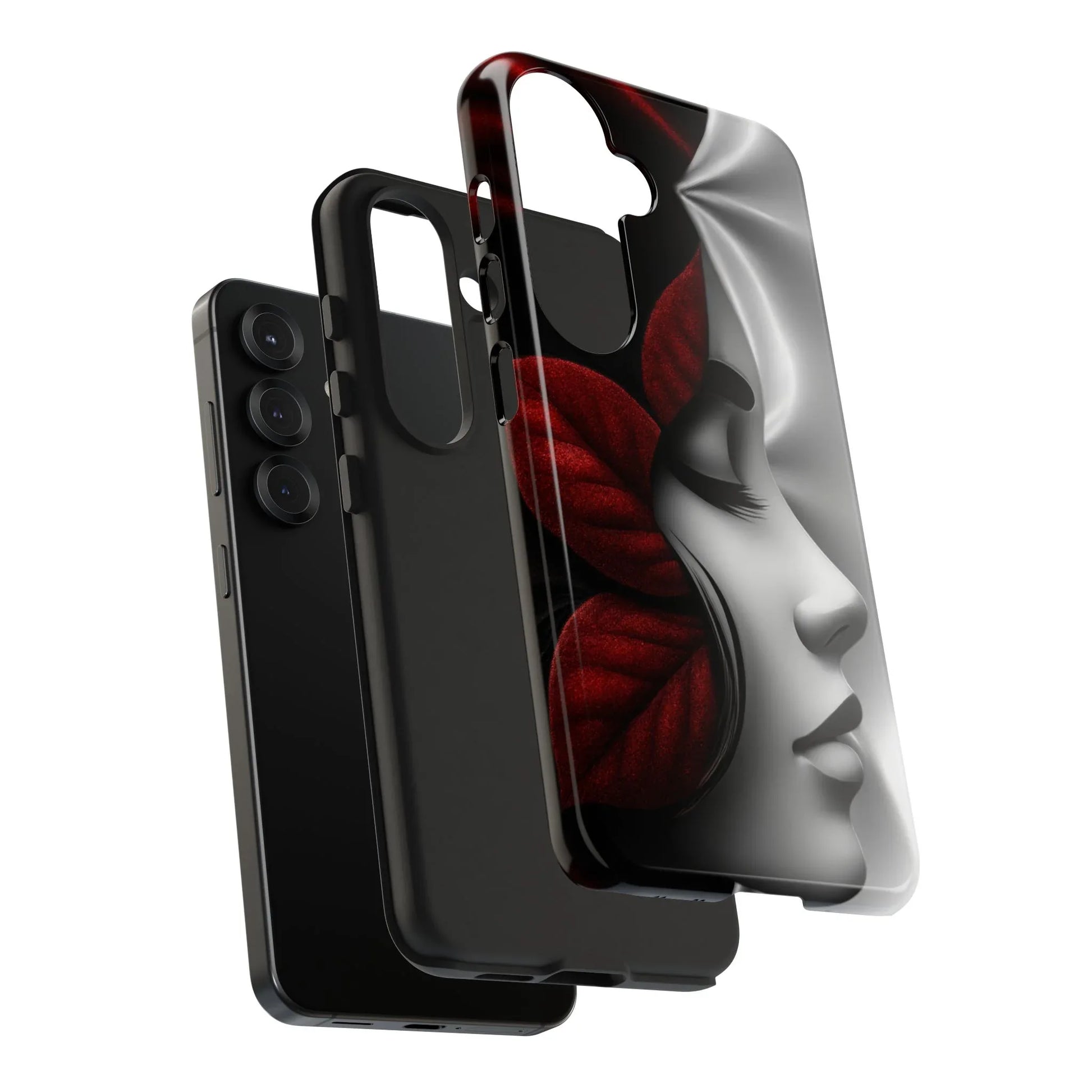Whispered Grace Phone Case for iPhone 11-17 and Galaxy S21-S25 - KARARMDESIGN
