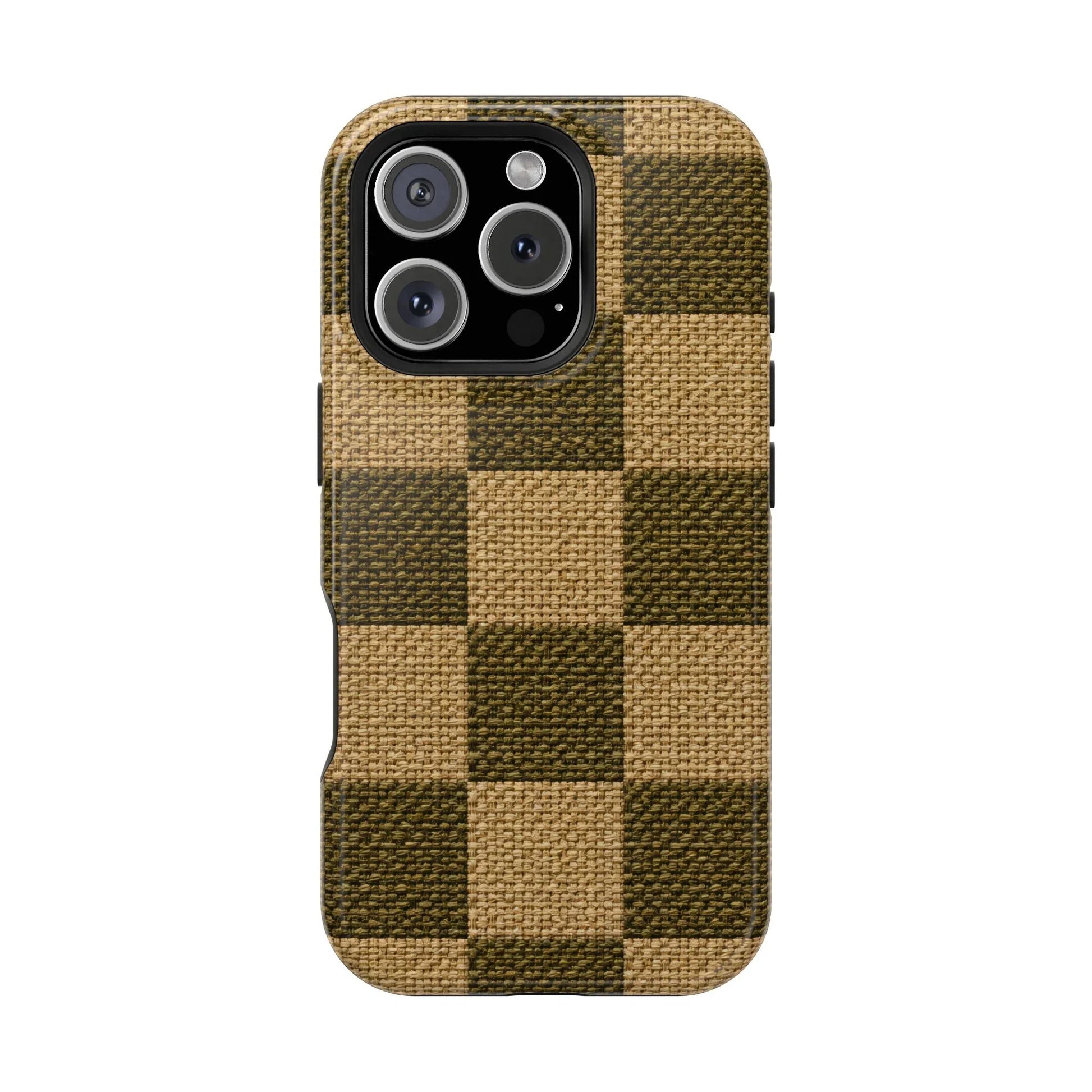 Rustic Woven Phone Case for iPhone 11-17 and Galaxy S21-S22 - KARARMDESIGN