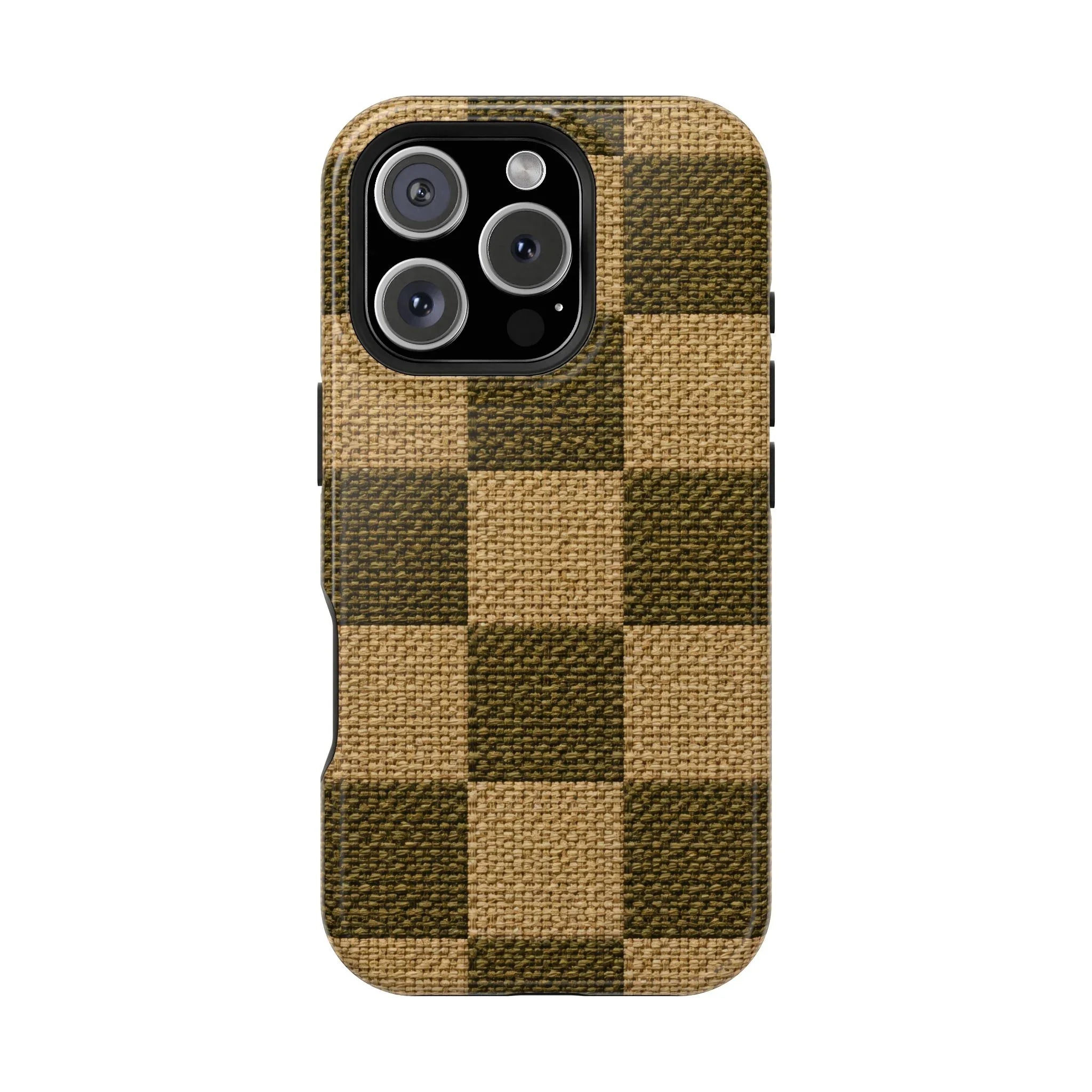 Rustic Woven Phone Case for iPhone 11-17 and Galaxy S21-S22 - KARARMDESIGN