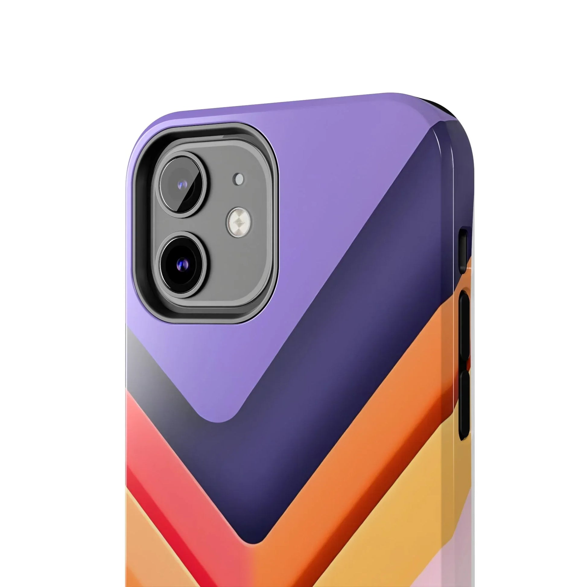 Vibrant Geometric Chevron Phone Case for iPhone and Galaxy - KARARMDESIGN