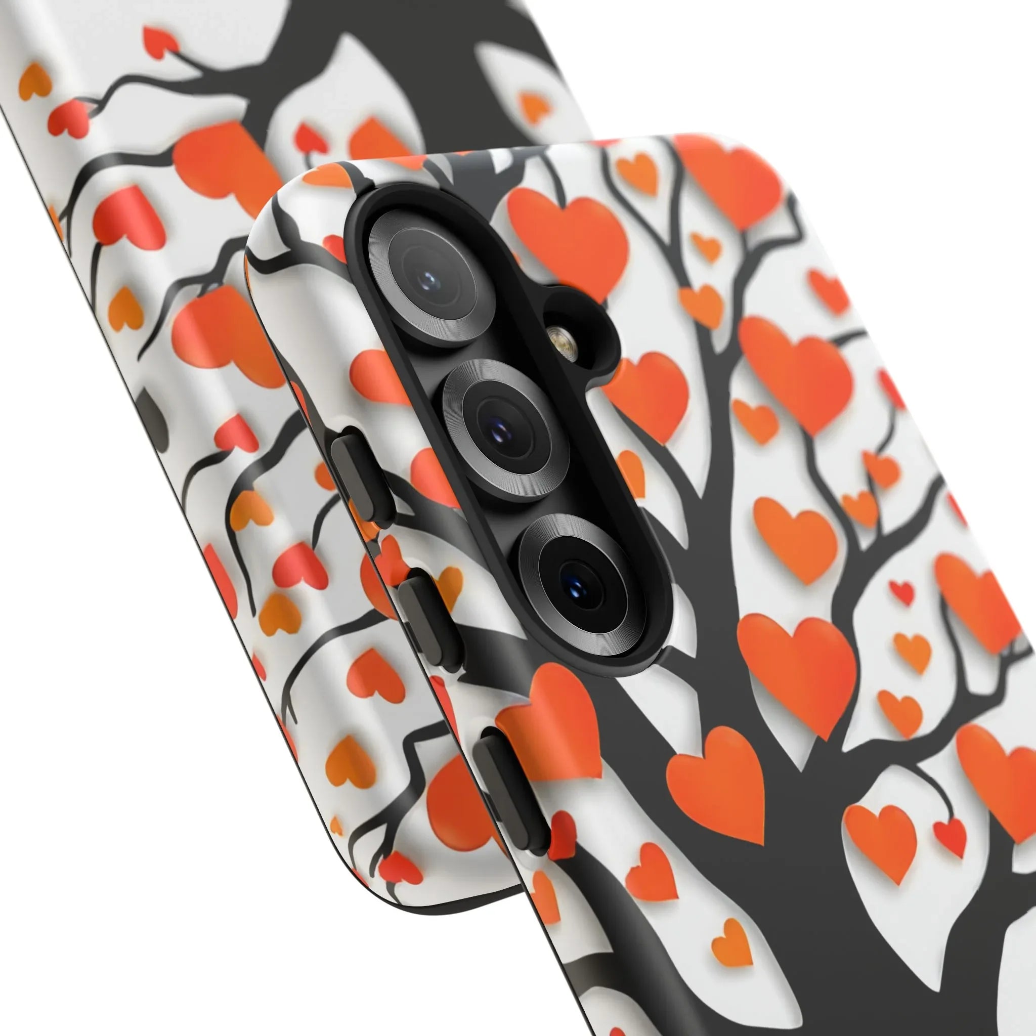 Heart Design Phone Case for iPhone 11–17 and Galaxy S20–S25 - KARARMDESIGN