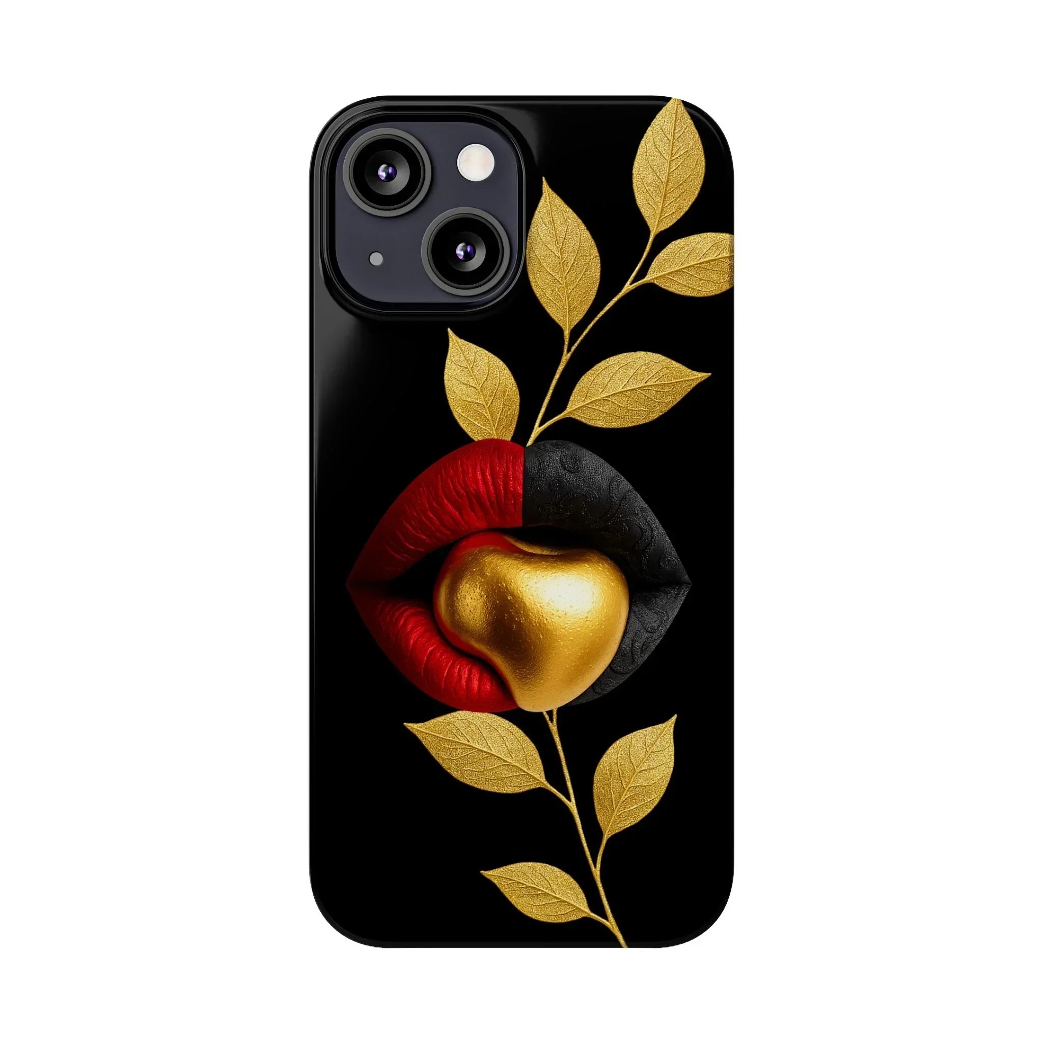 Gilded Expression Phone Case for iPhone 7-17 Models - KARARMDESIGN