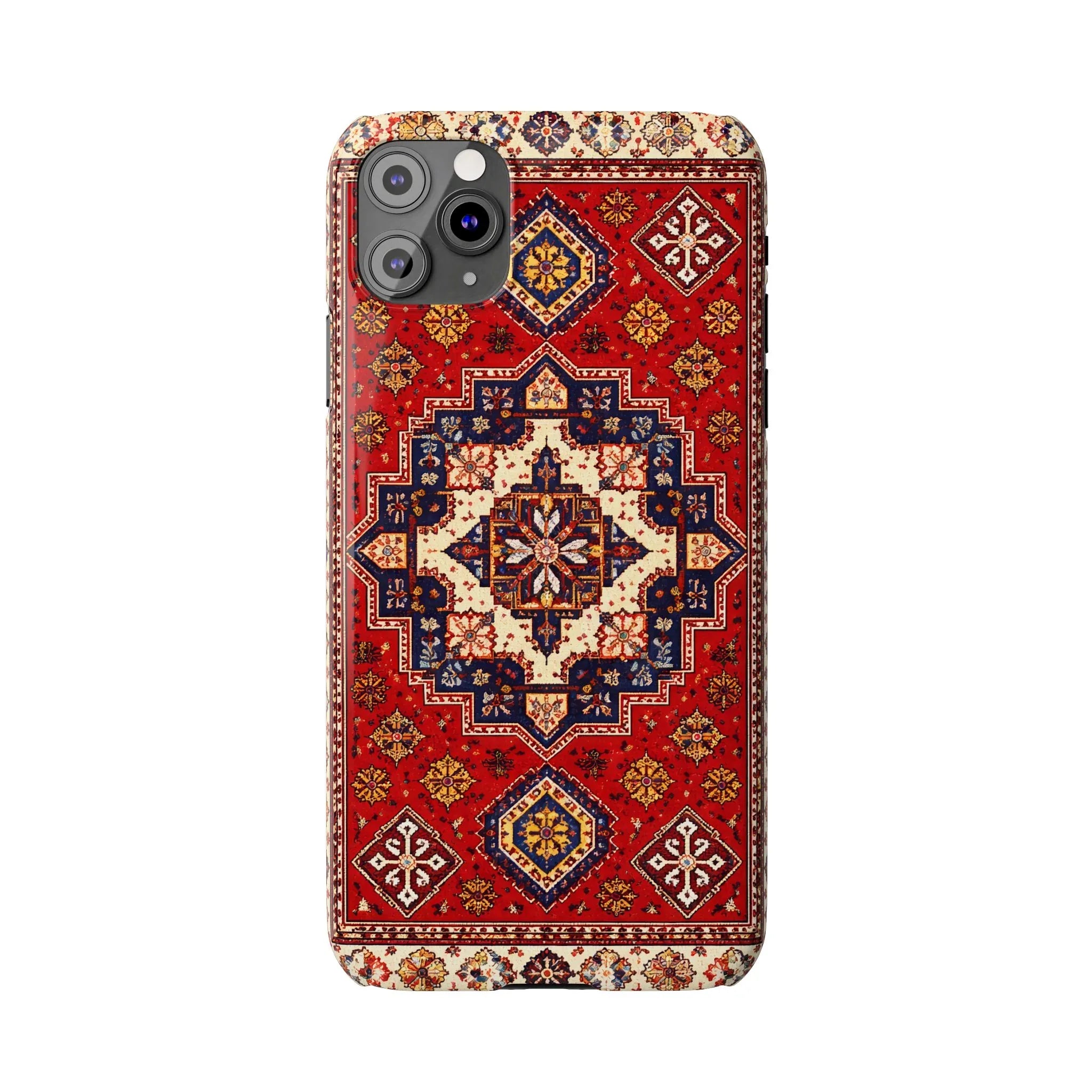 Armenian Carpet Pattern Phone Case for iPhone 11-16 - KARARMDESIGN