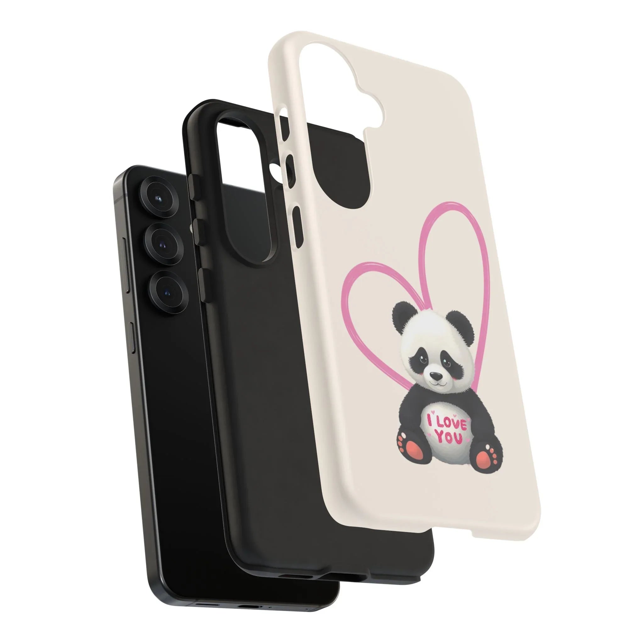 Adorable Panda Phone Case for Galaxy S20-S25 - KARARMDESIGN