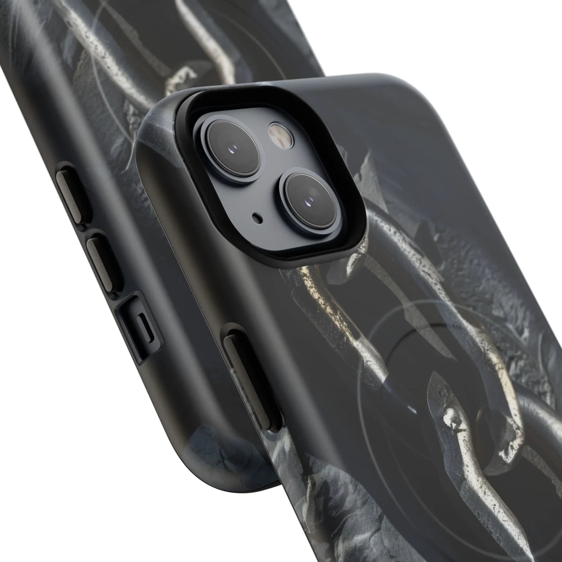 “Iron Chain” Tough Magnetic Phone Case for iPhone 13-17 - KARARMDESIGN