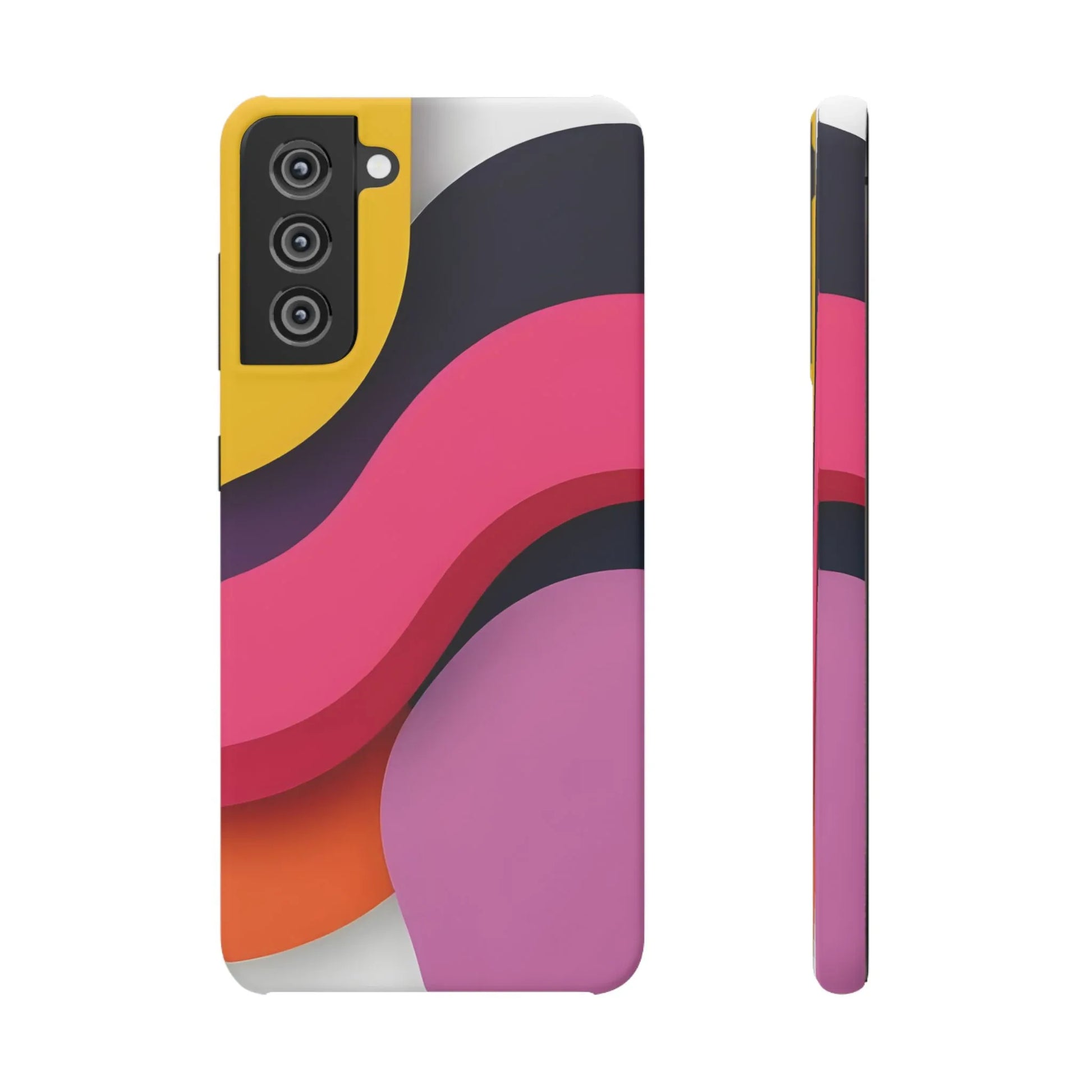 Abstract Phone Case for iPhone 11-17 and Galaxy S20-S25 - KARARMDESIGN