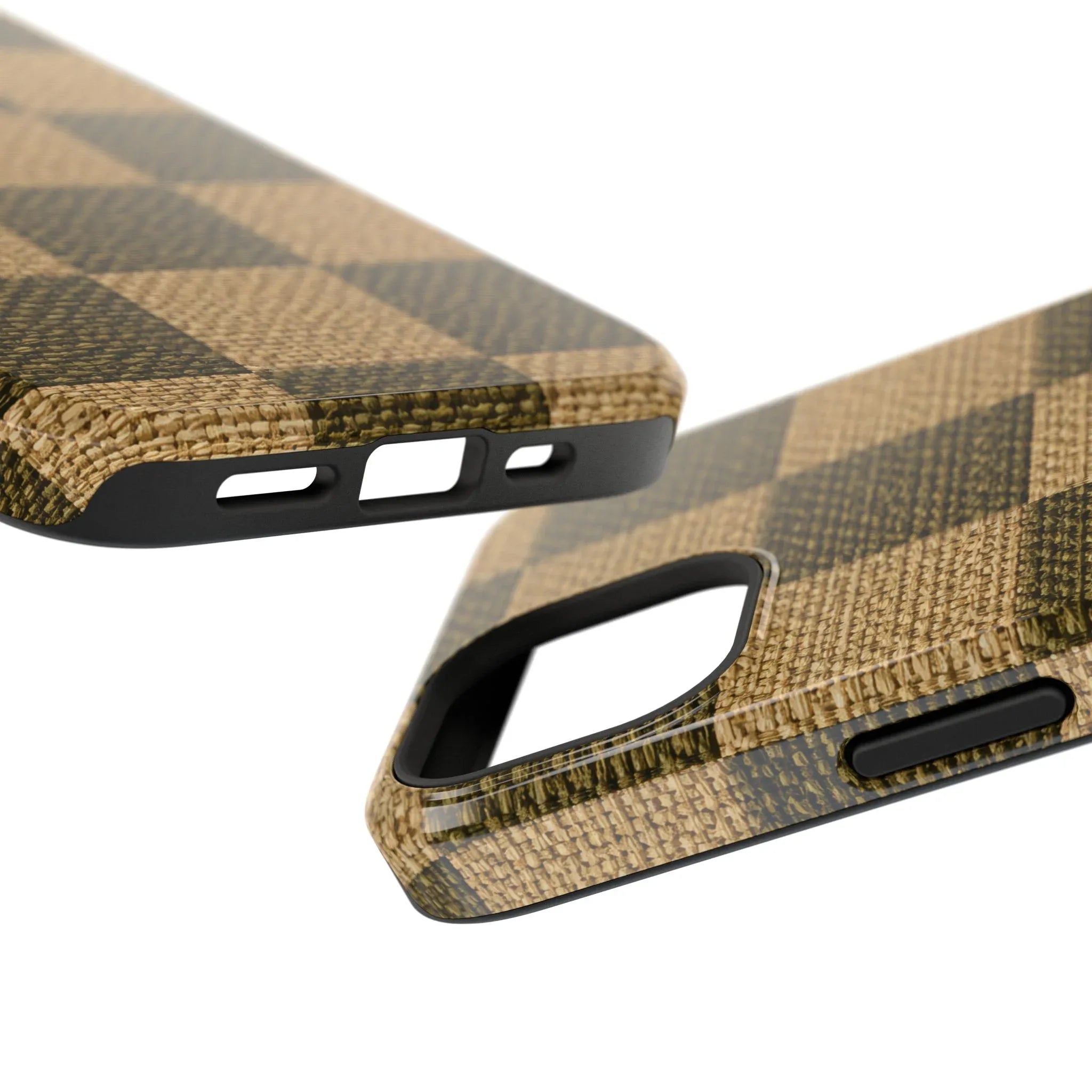 Rustic Woven Phone Case for iPhone 11-17 and Galaxy S21-S22 - KARARMDESIGN