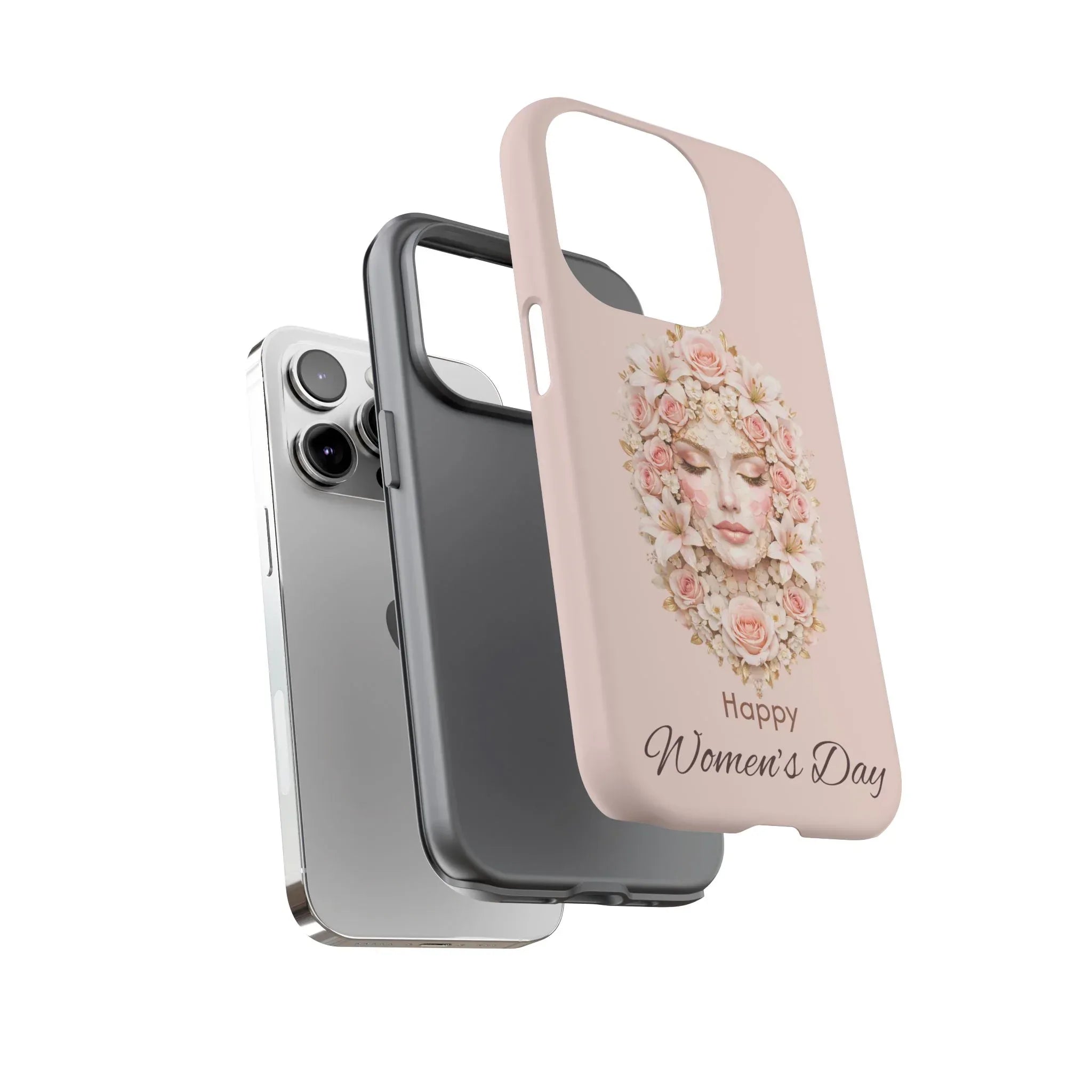 She Blooms Phone Case for iPhone 8-17 - KARARMDESIGN