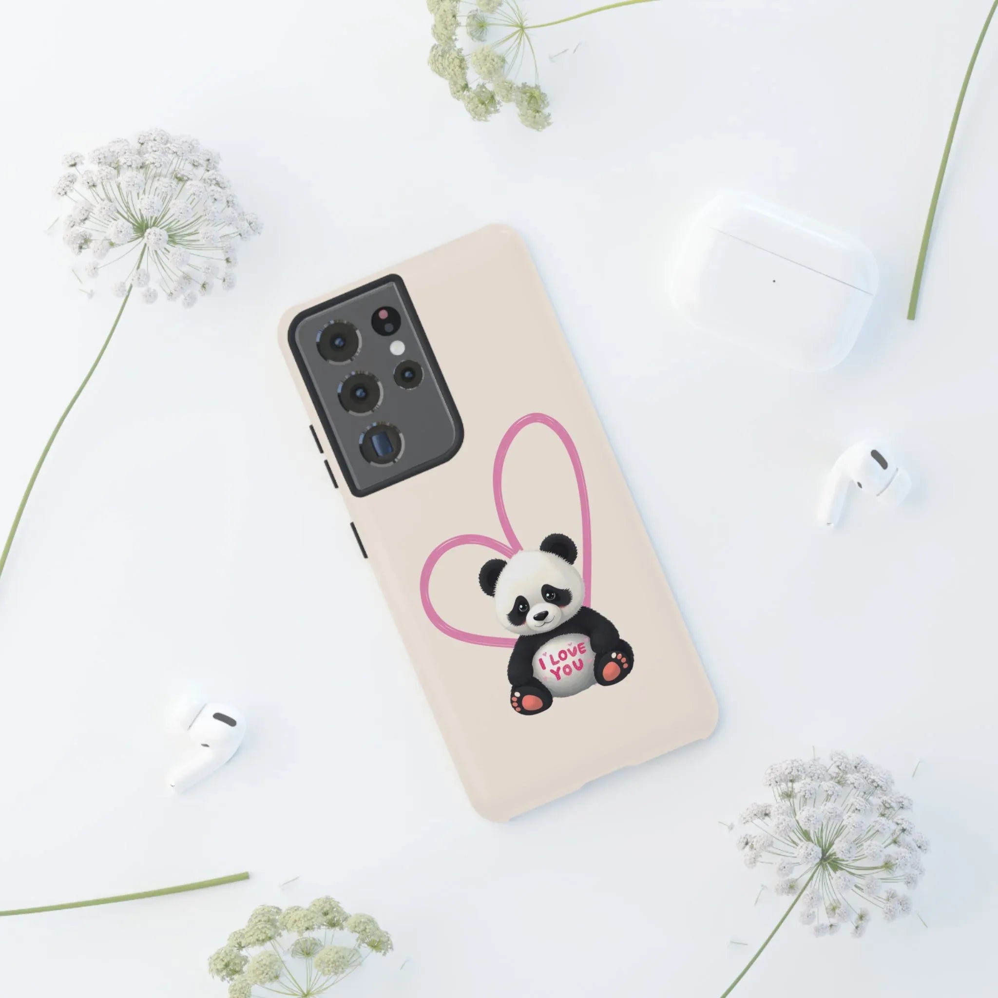 Adorable Panda Phone Case for Galaxy S20-S25 - KARARMDESIGN
