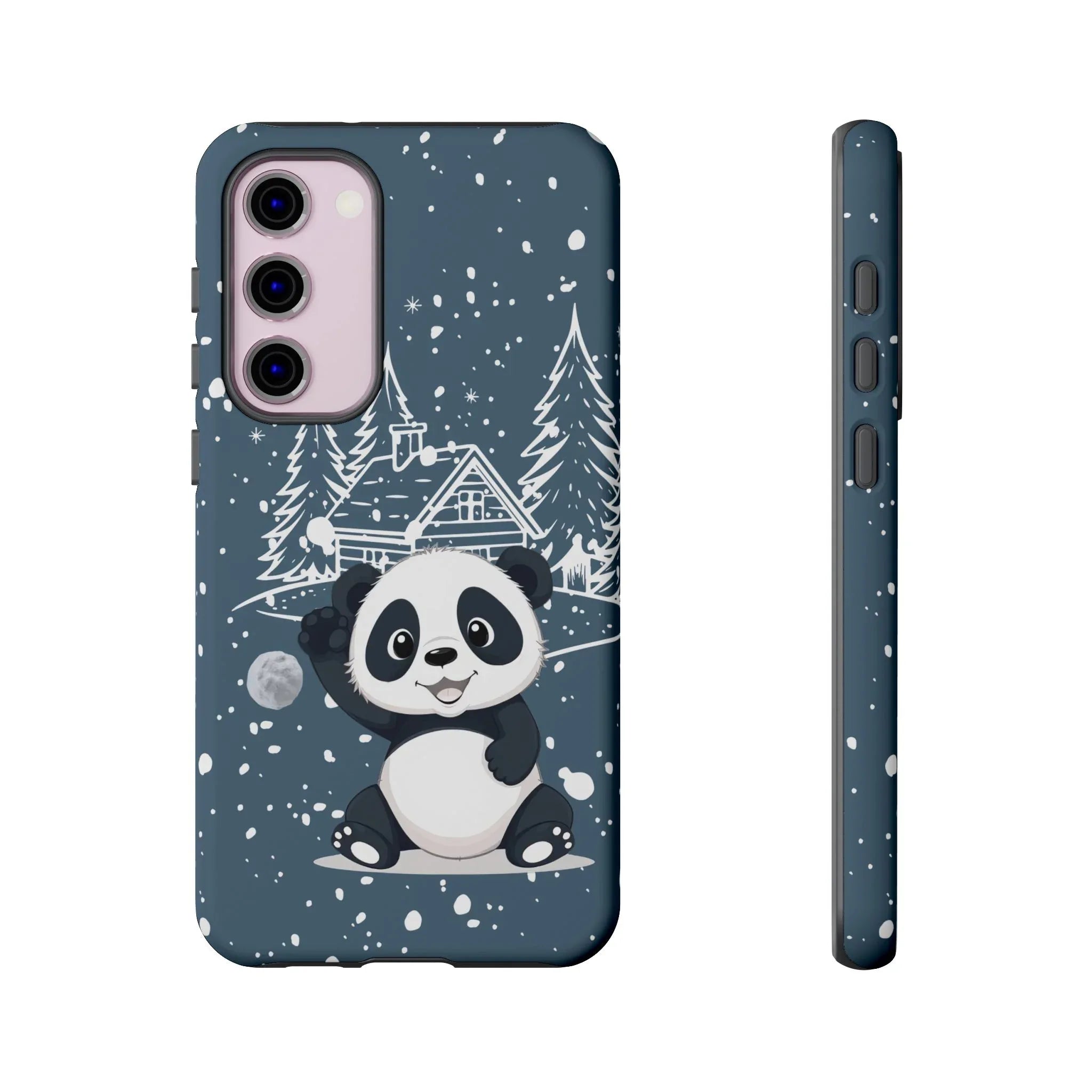Cute Panda Phone Case for Samsung Galaxy and Google Pixel - KARARMDESIGN