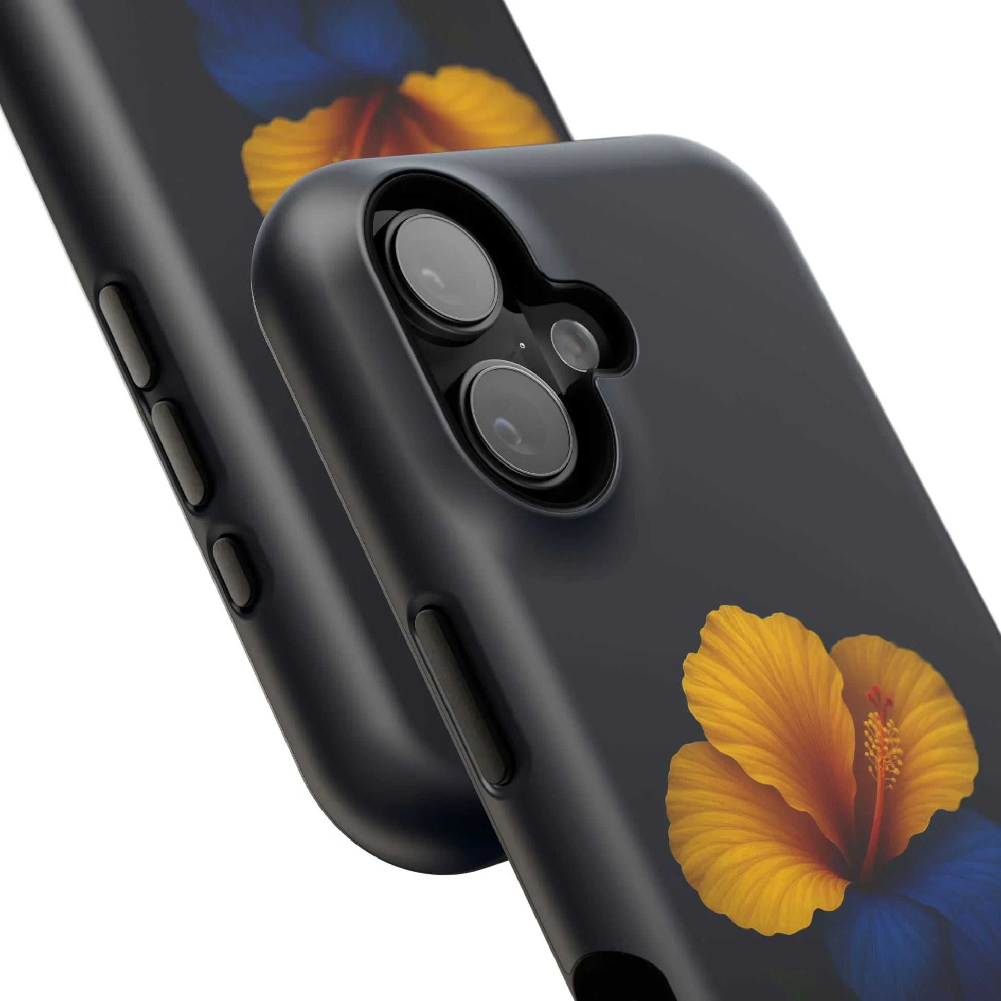 Elegant Hibiscus Phone Case for iPhone 11-17 and Galaxy S21-S22 - KARARMDESIGN