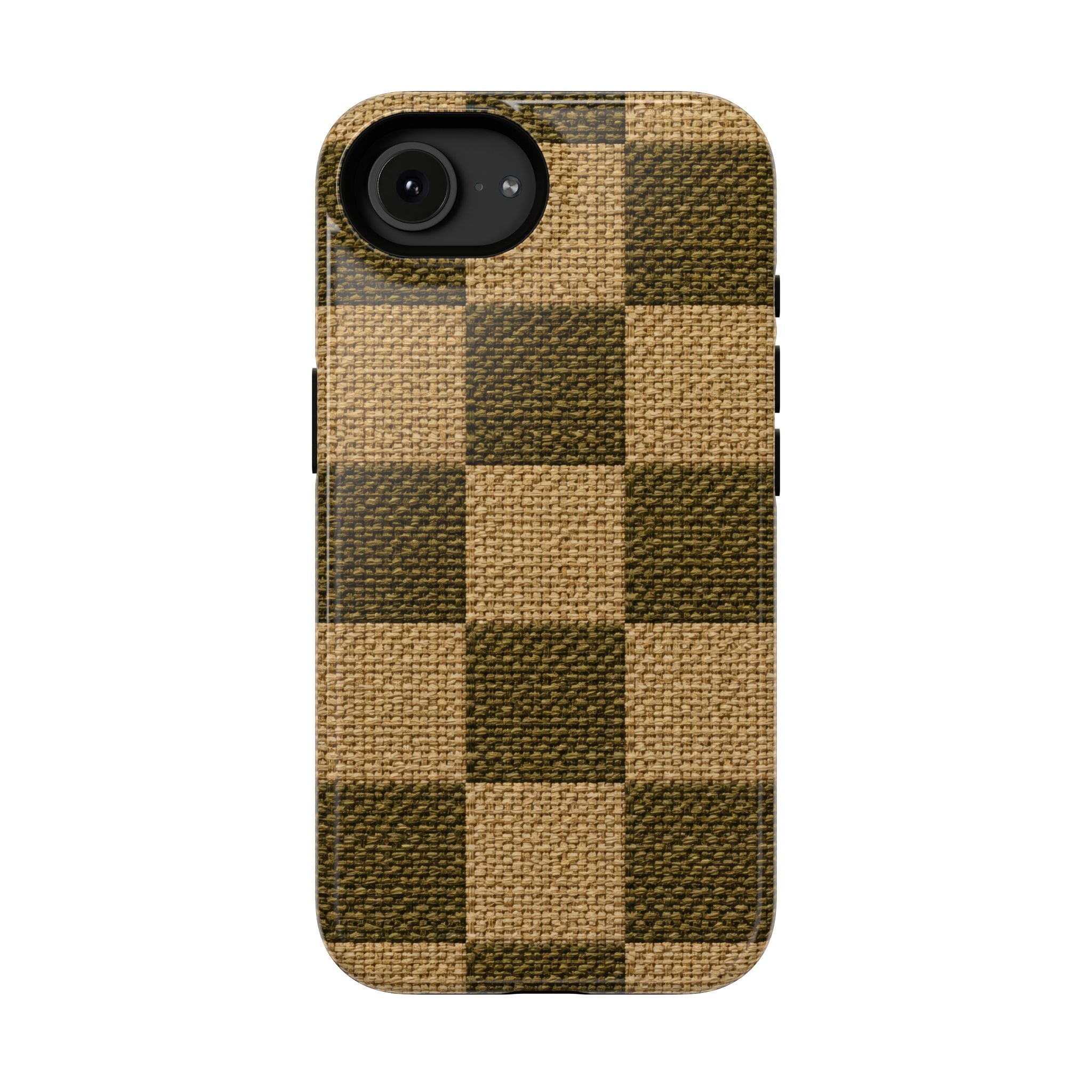 Rustic Woven Phone Case for iPhone 11-17 and Galaxy S22-S26