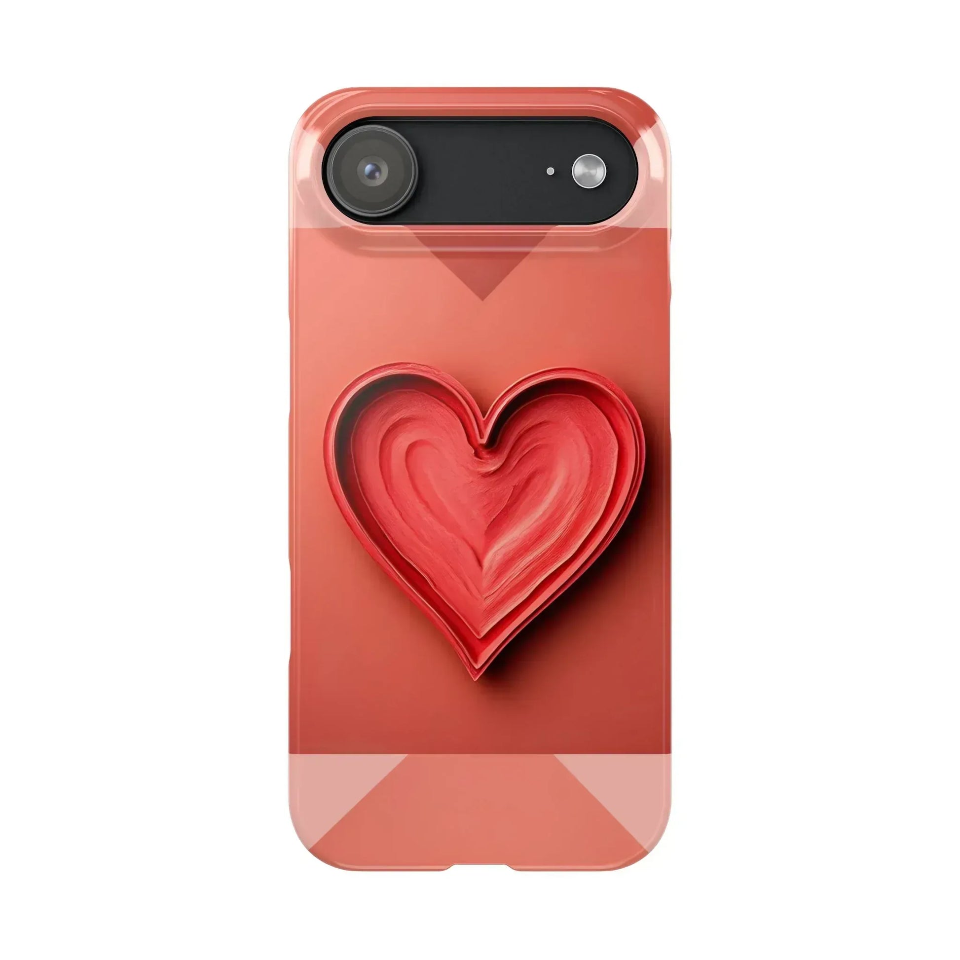Heart Design Phone Case for iPhone 11-17 - KARARMDESIGN