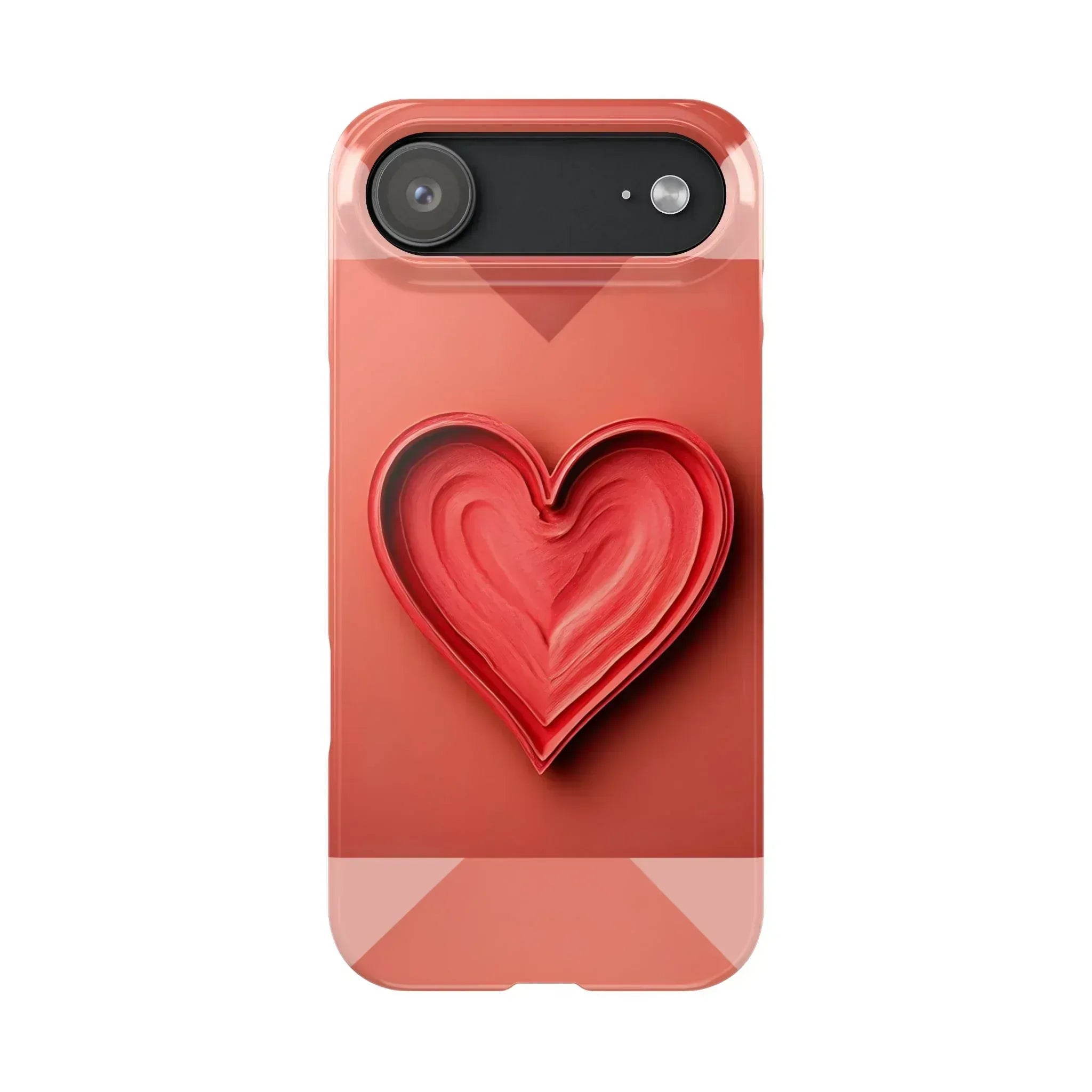Heart Design Phone Case for iPhone 11-17 - KARARMDESIGN