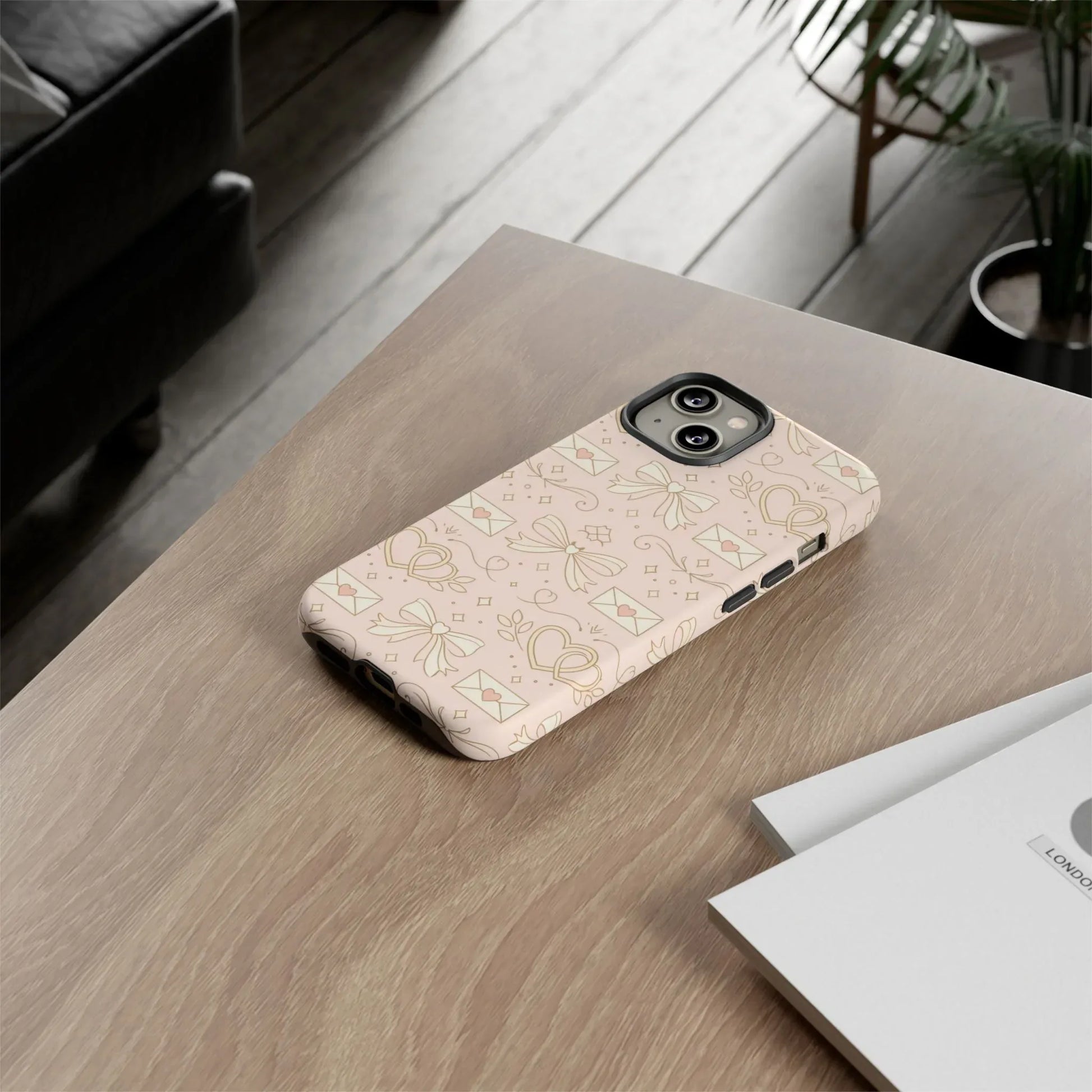 Sweet Romance Tough Phone Case for iPhone 11–17 & Galaxy S10–S25 - KARARMDESIGN