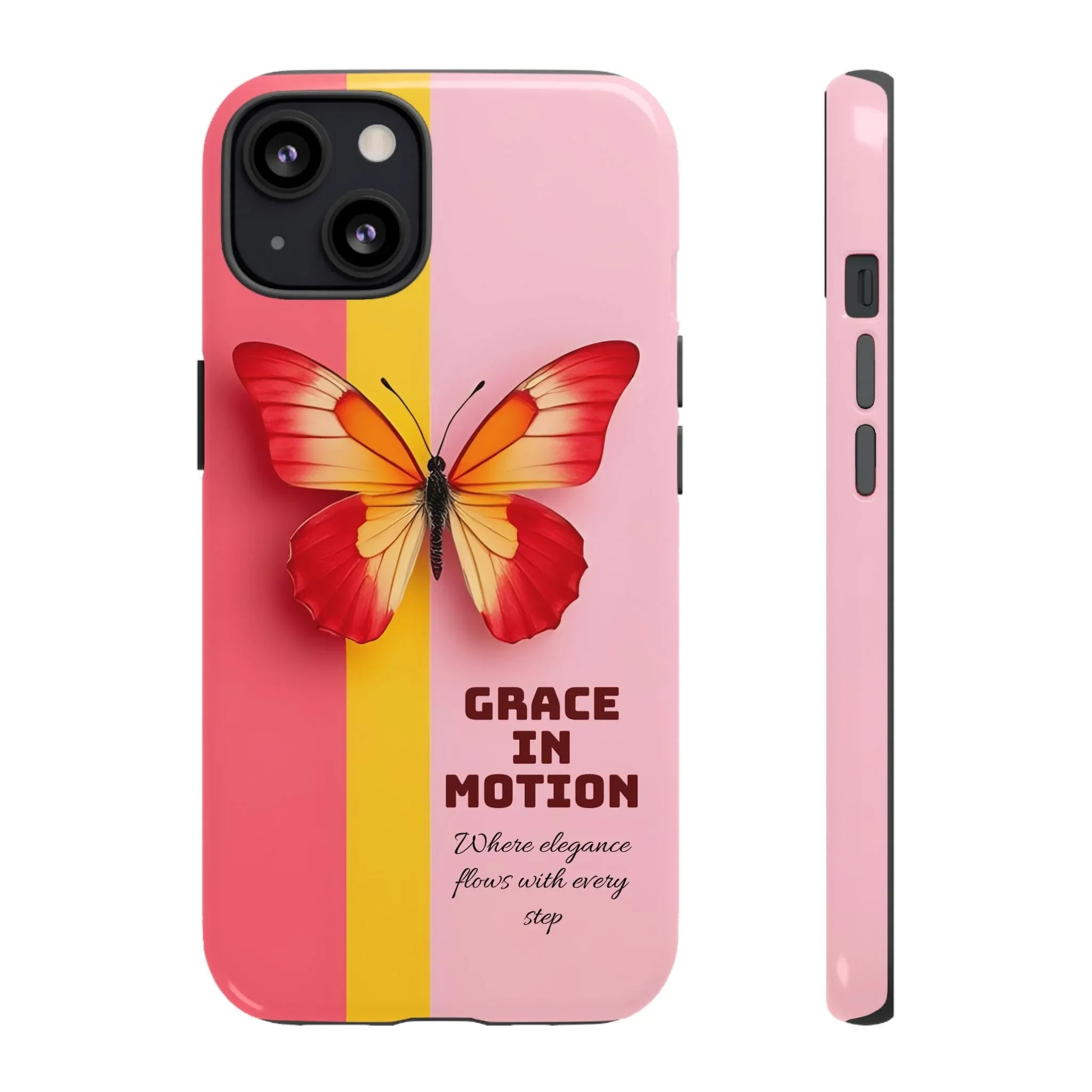 Grace in Motion – Elegant Phone Case for iPhone, Galaxy & Pixel - KARARMDESIGN