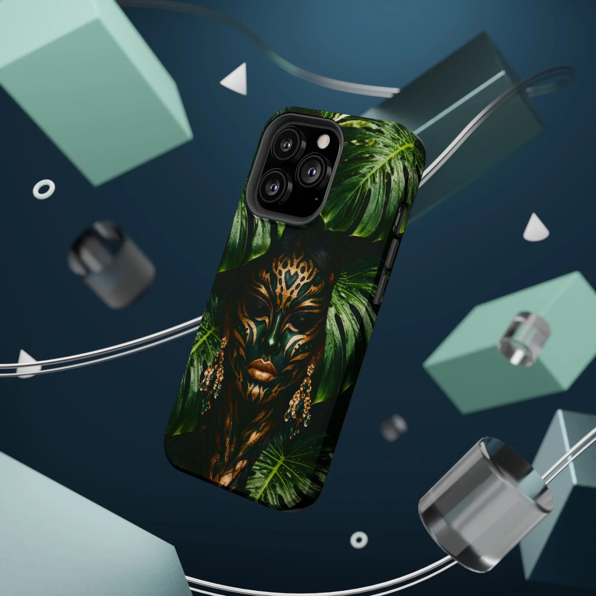 Jungle Spirit Phone Case for iPhone 11-17 - KARARMDESIGN