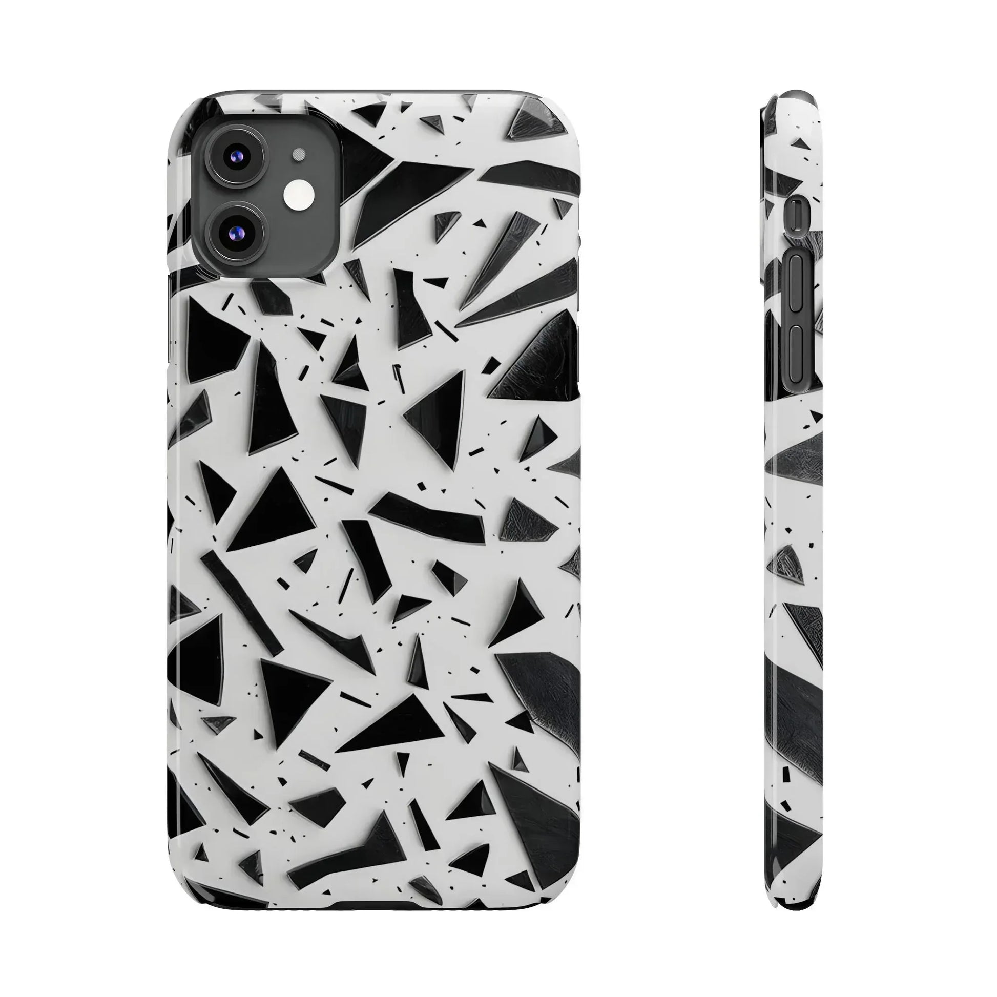 Abstract Slim Phone Case for iPhone 11-17 - KARARMDESIGN