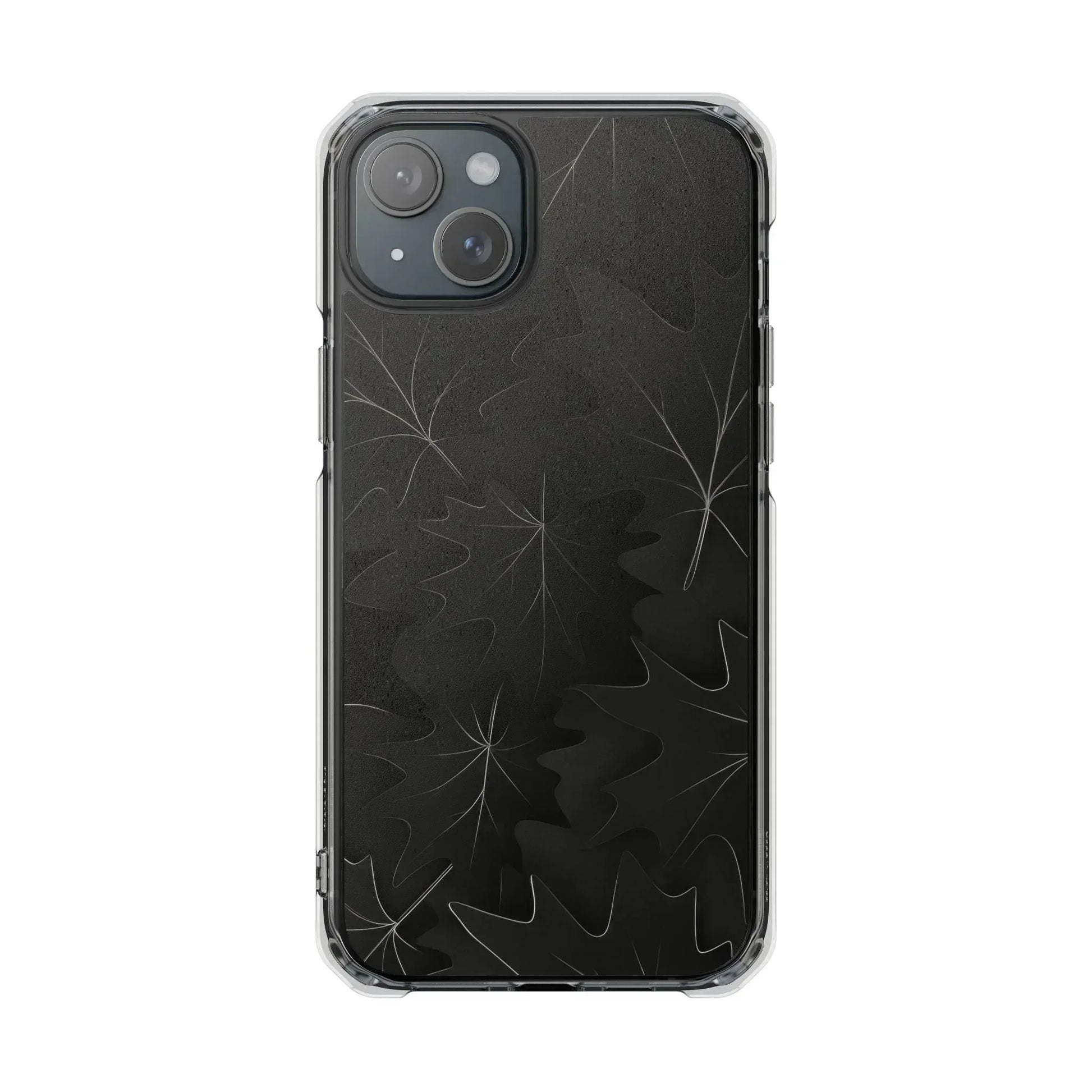 Botanical Noir Phone Case for iPhone 14-16 - KARARMDESIGN