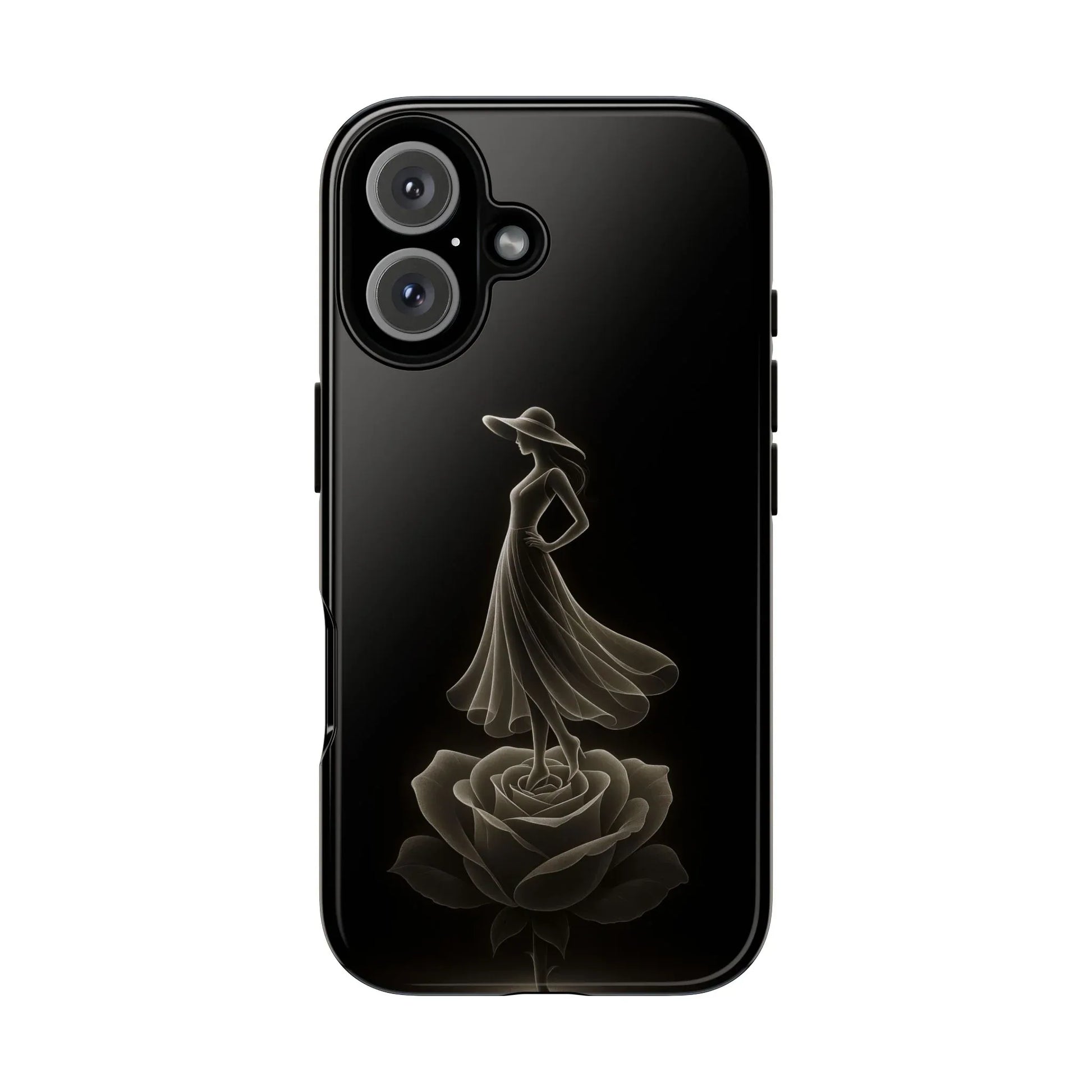 Elegant Woman Phone Case for iPhone 12-17 and Galaxy S20-S25 - KARARMDESIGN