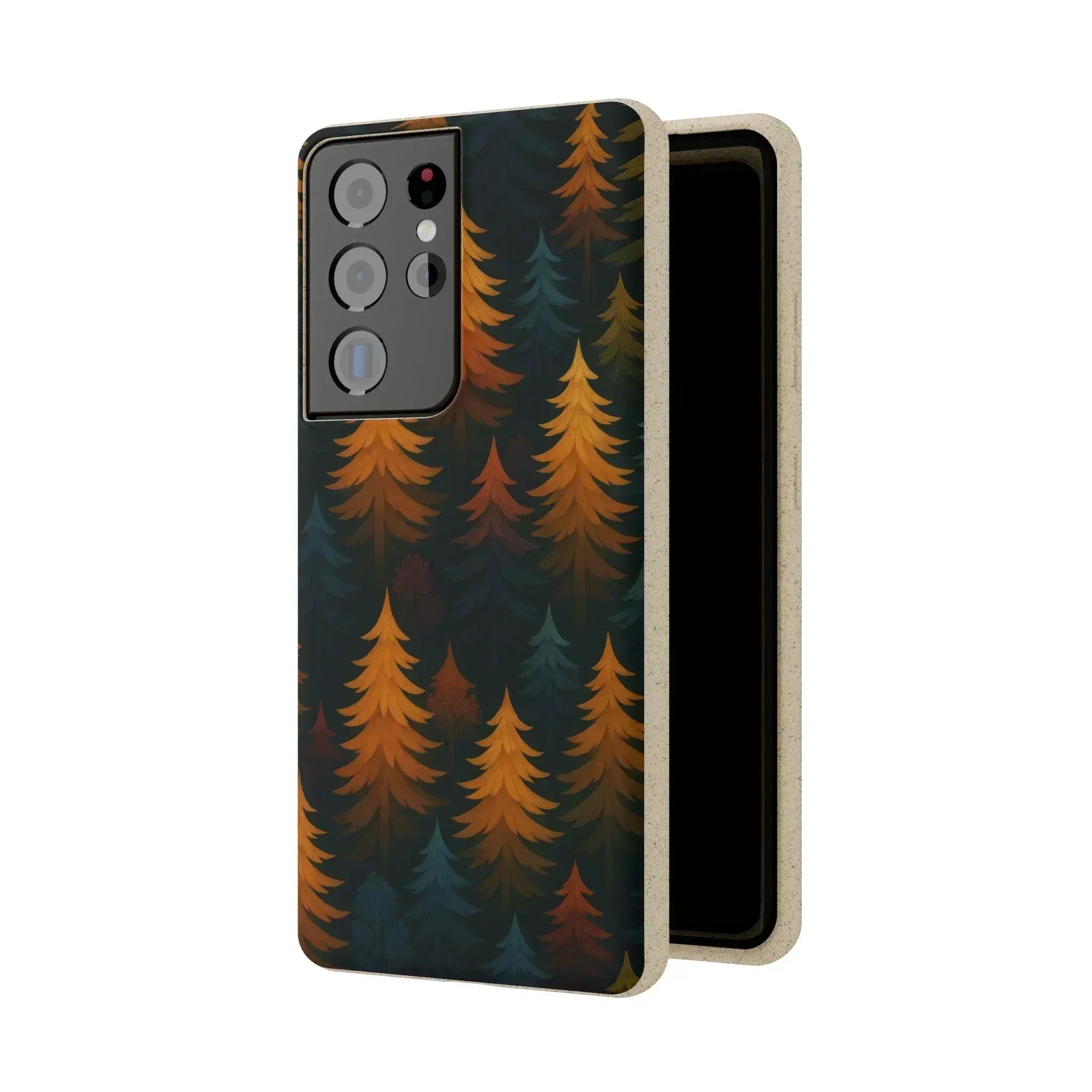 Eco Forest Biodegradable Phone Case for iPhone 11-16 and Galaxy S20-S22 - KARARMDESIGN