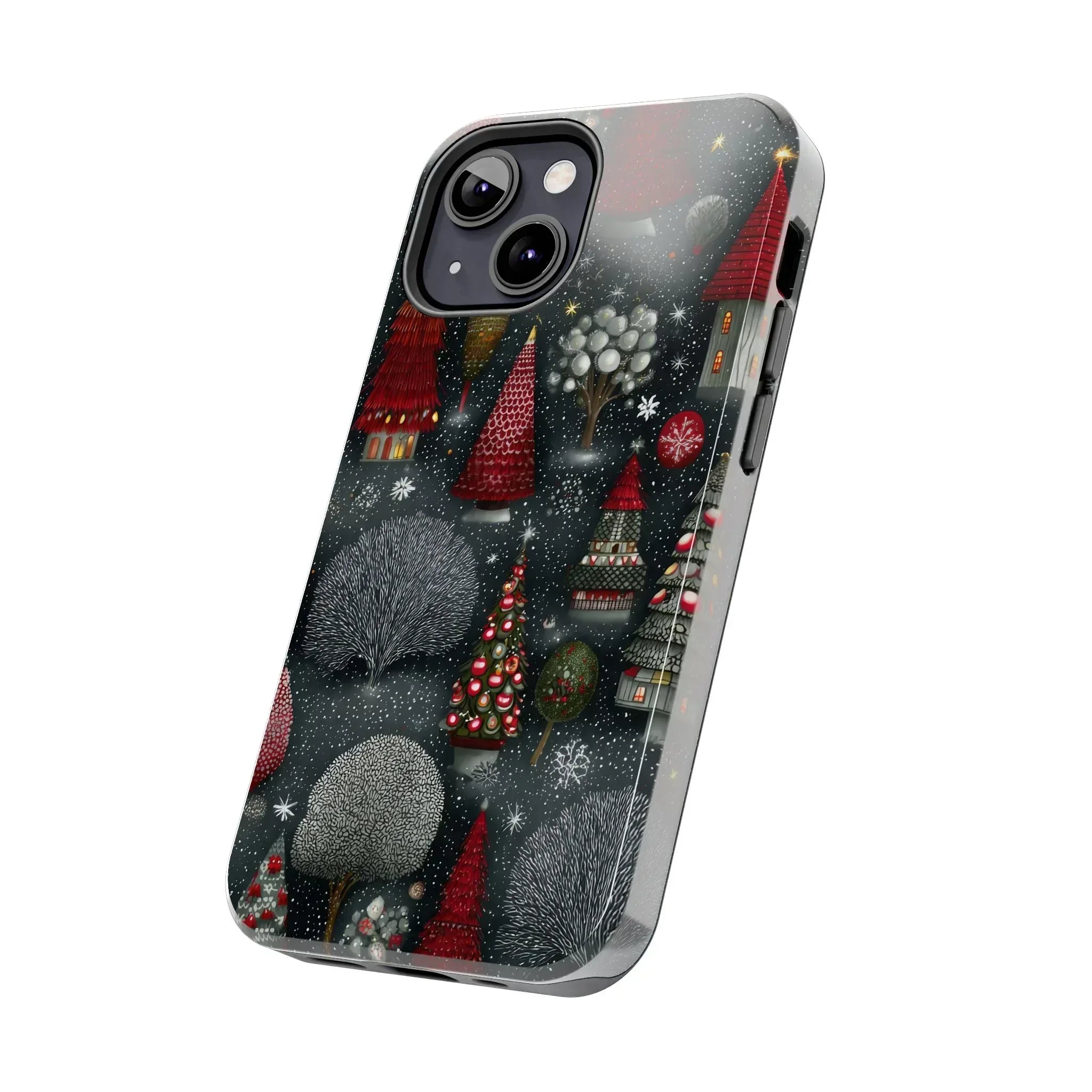 Frosted Fir Magic Phone Case for iPhone 11-17 - KARARMDESIGN