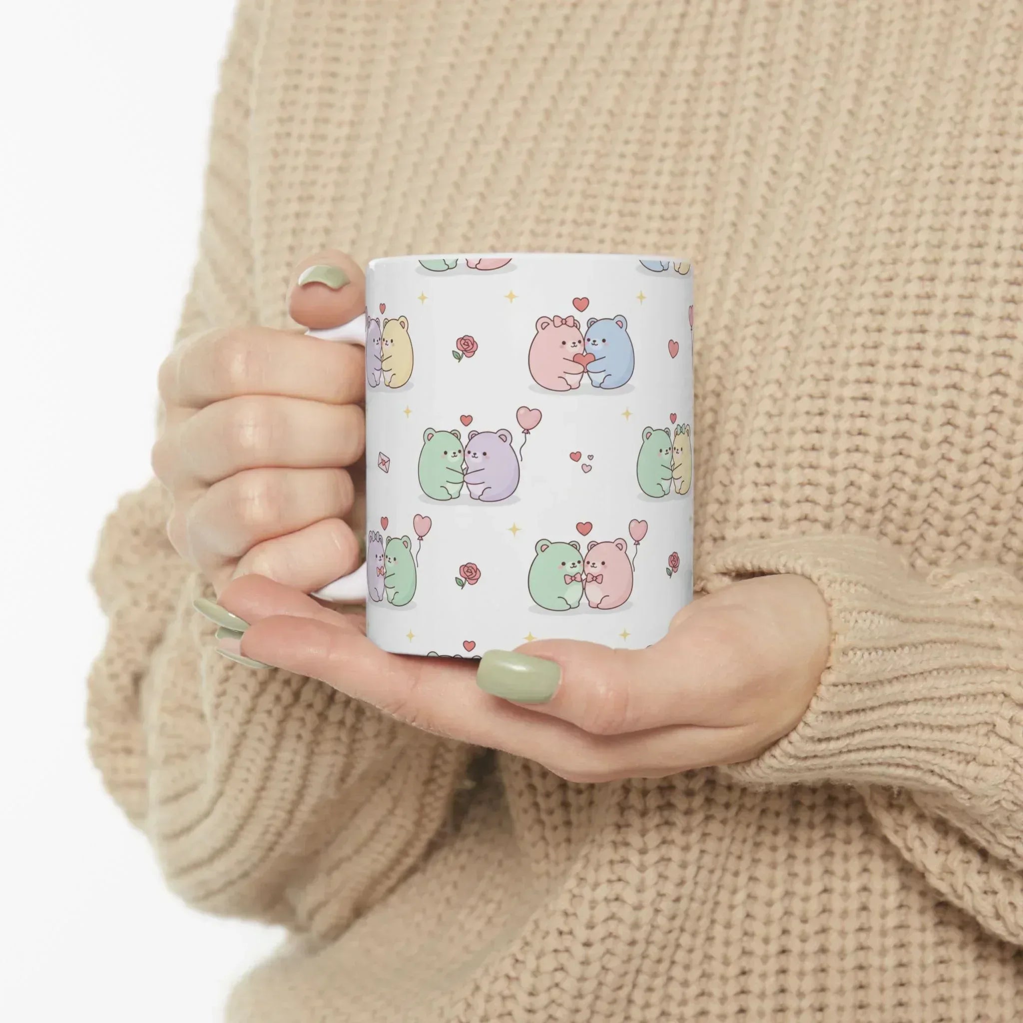Sweet Whispers Ceramic Mug (11oz, 15oz) - KARARMDESIGN