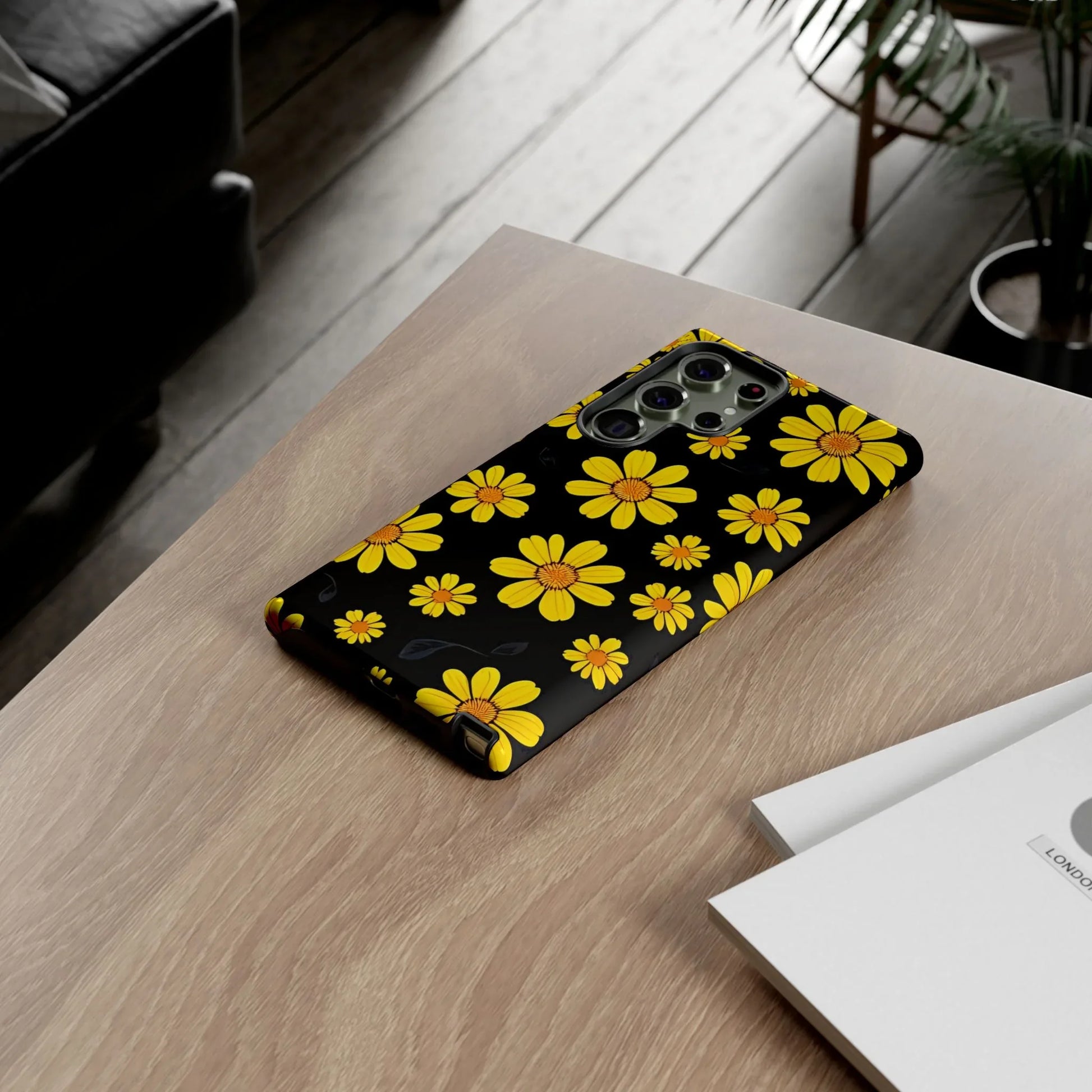 Elegant Floral Phone Case for Samsung Galaxy S20-S25 - KARARMDESIGN