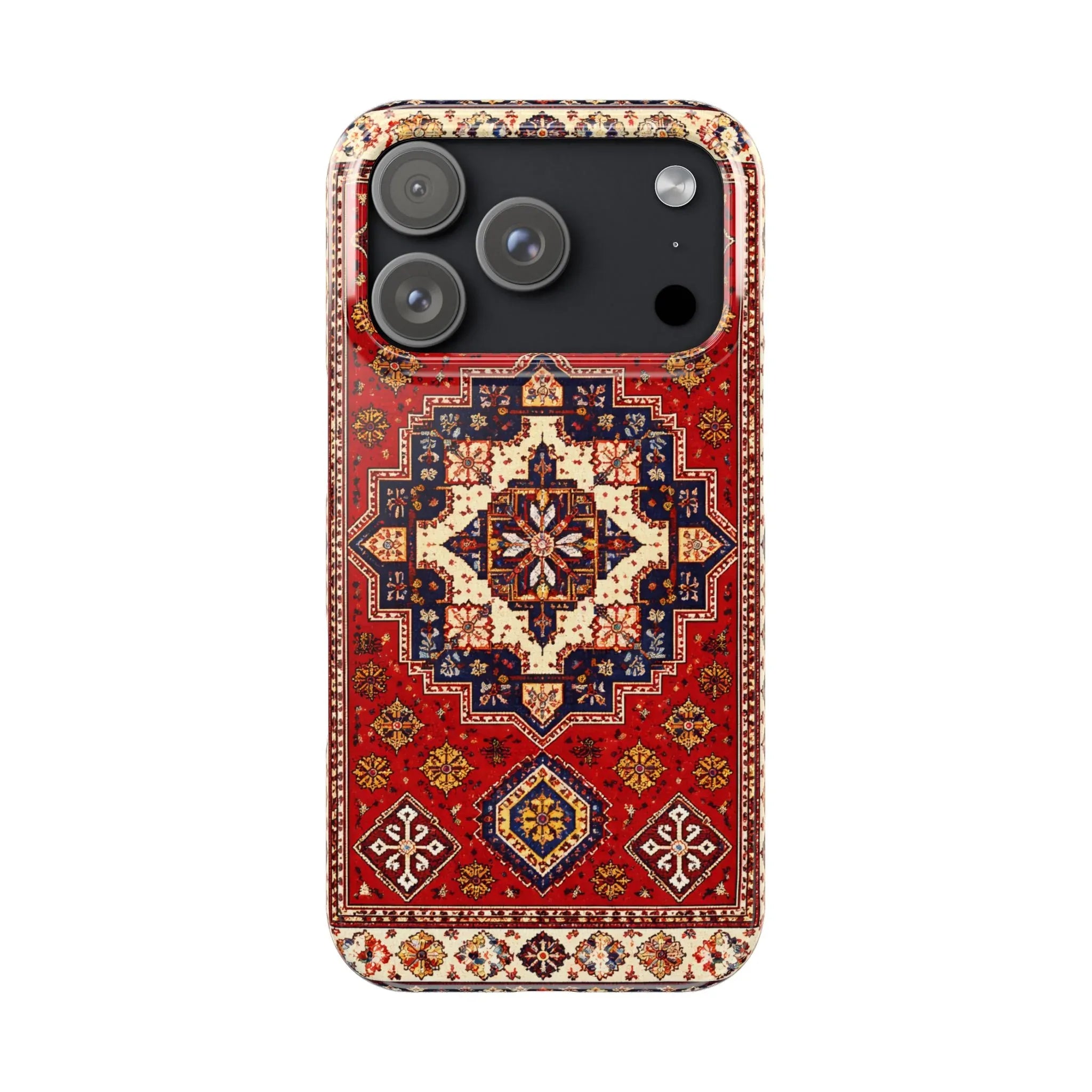 Armenian Carpet Pattern Phone Case for iPhone 11-16 - KARARMDESIGN