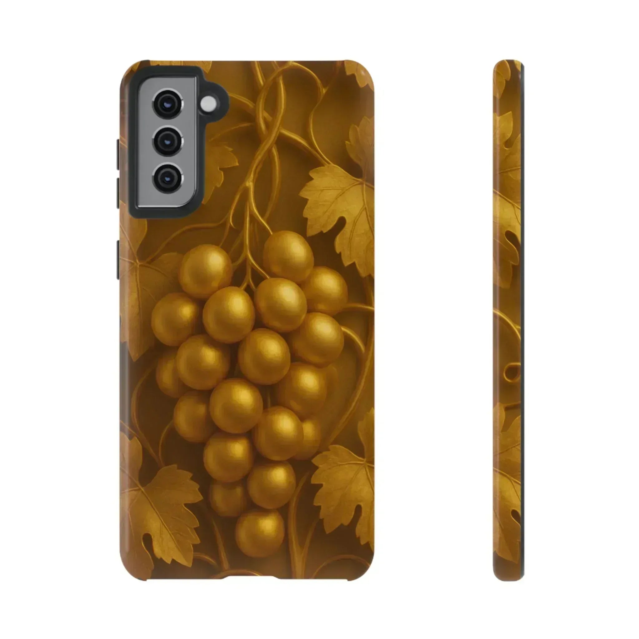 Golden Grapes Phone Case for Samsung Galaxy S10-S25 - KARARMDESIGN