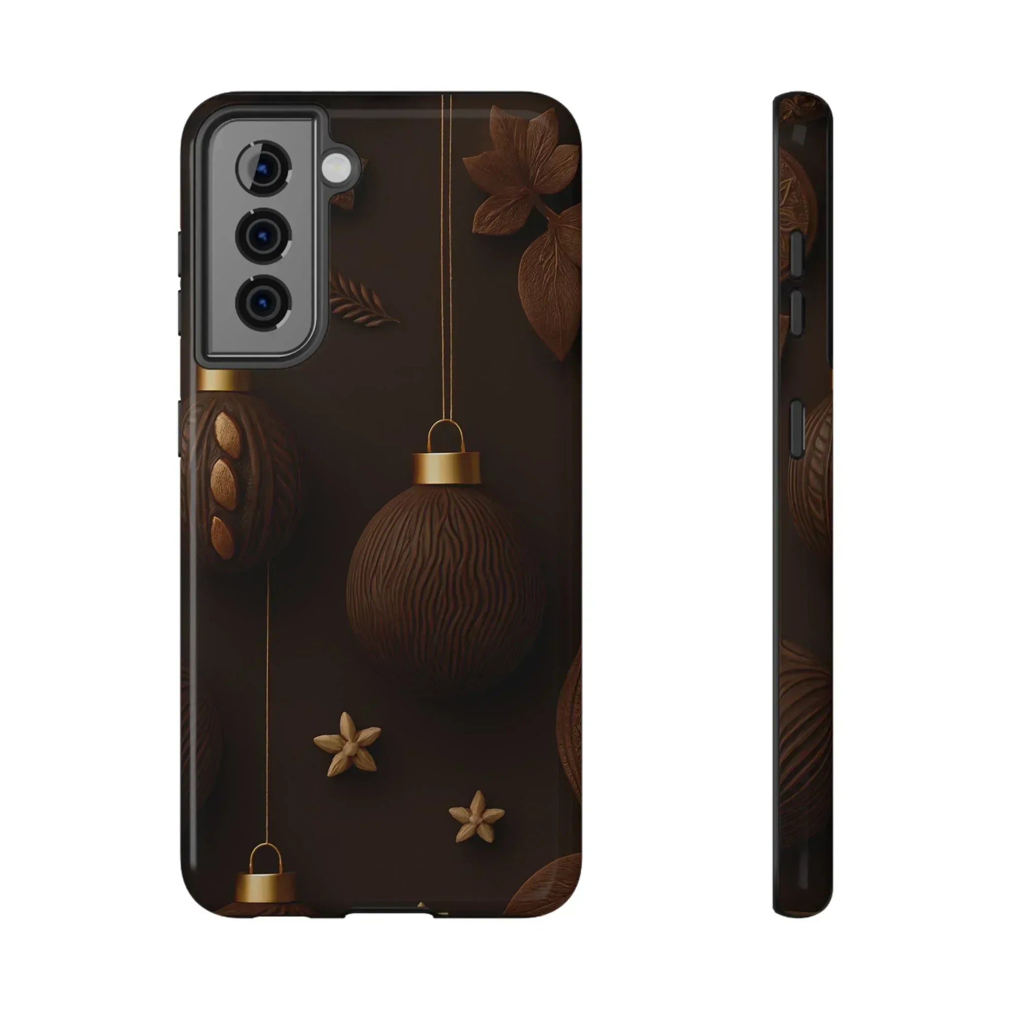 Chocolate Ornaments Phone Case for iPhone 11-17 and Galaxy S21-S22 - KARARMDESIGN