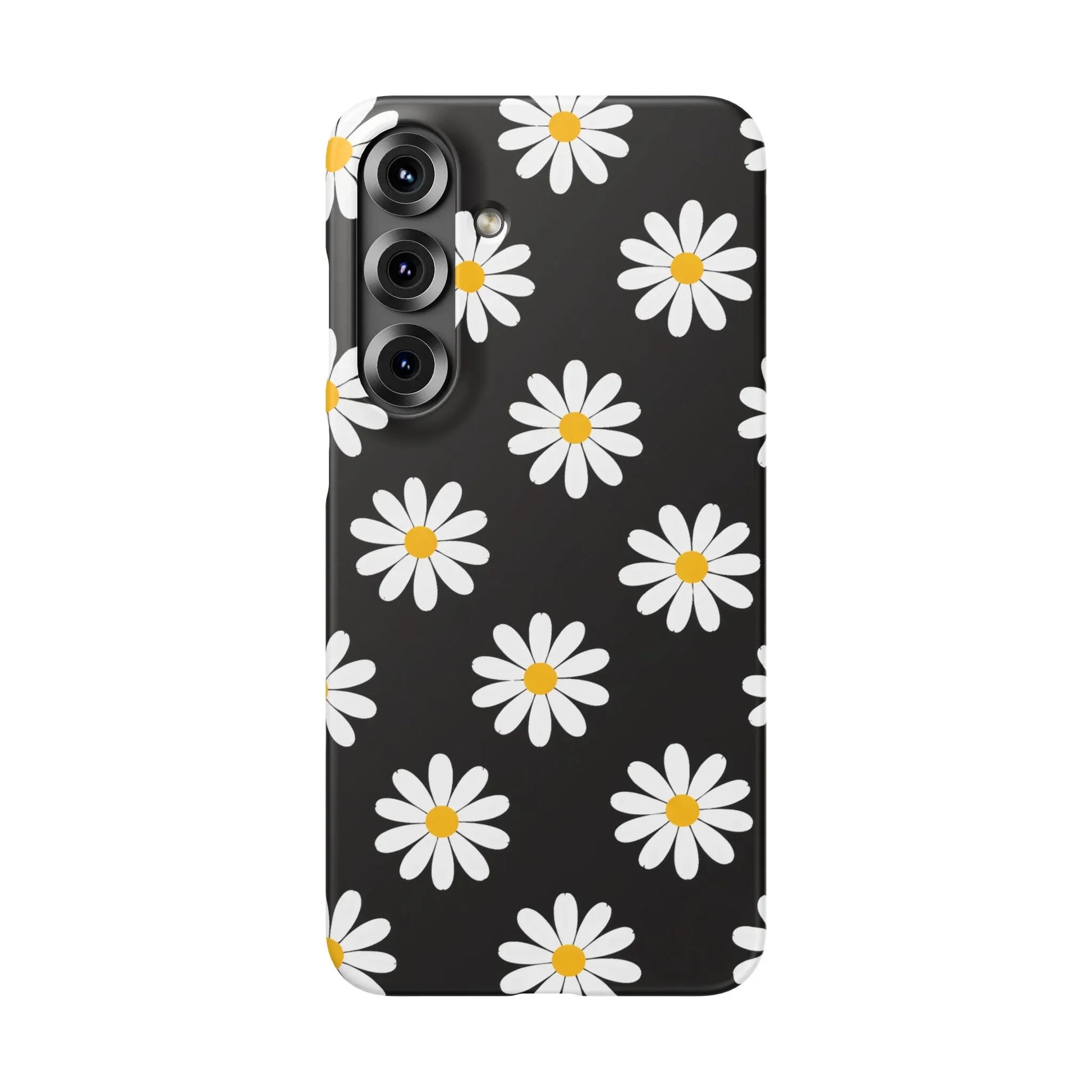 Daisy Charm Phone Case for iPhone 11-17 and Galaxy S20-S25 - KARARMDESIGN