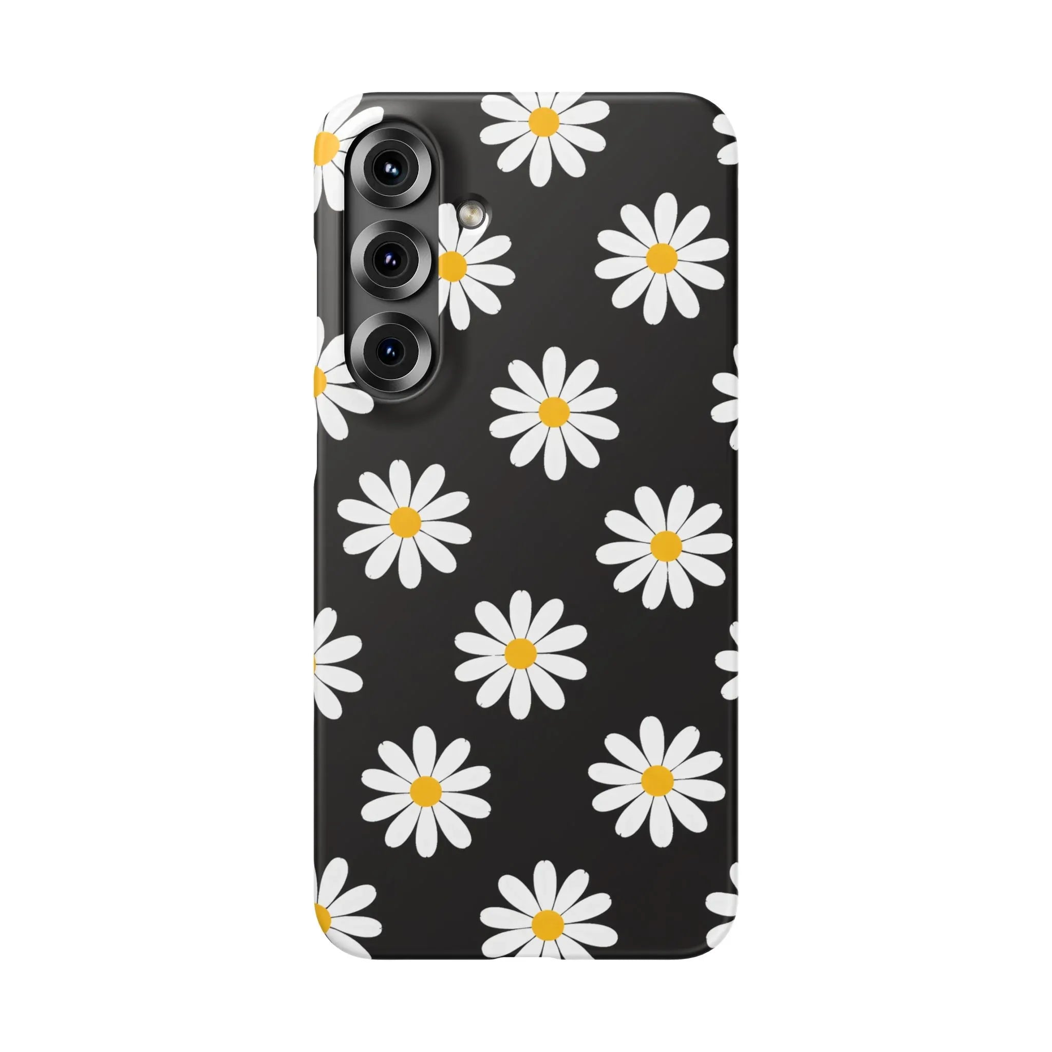 Daisy Charm Phone Case for iPhone 11-17 and Galaxy S20-S25 - KARARMDESIGN