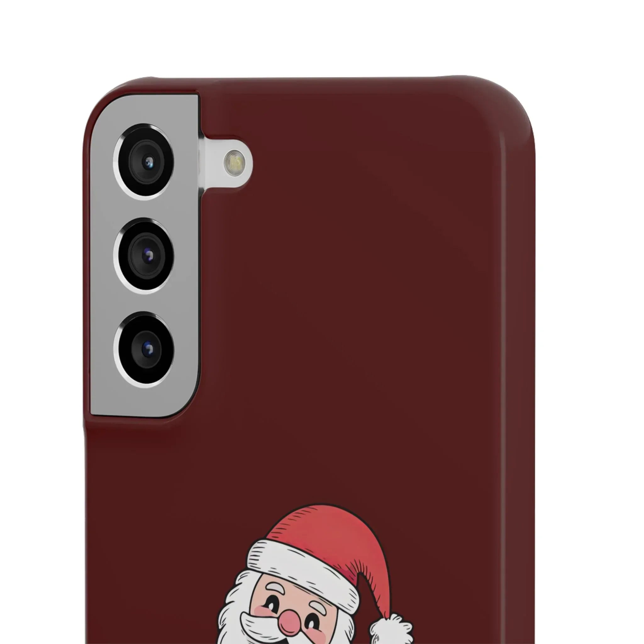Crimson Claus Phone Case for iPhone 8-17 and Galaxy S20-S25 - KARARMDESIGN