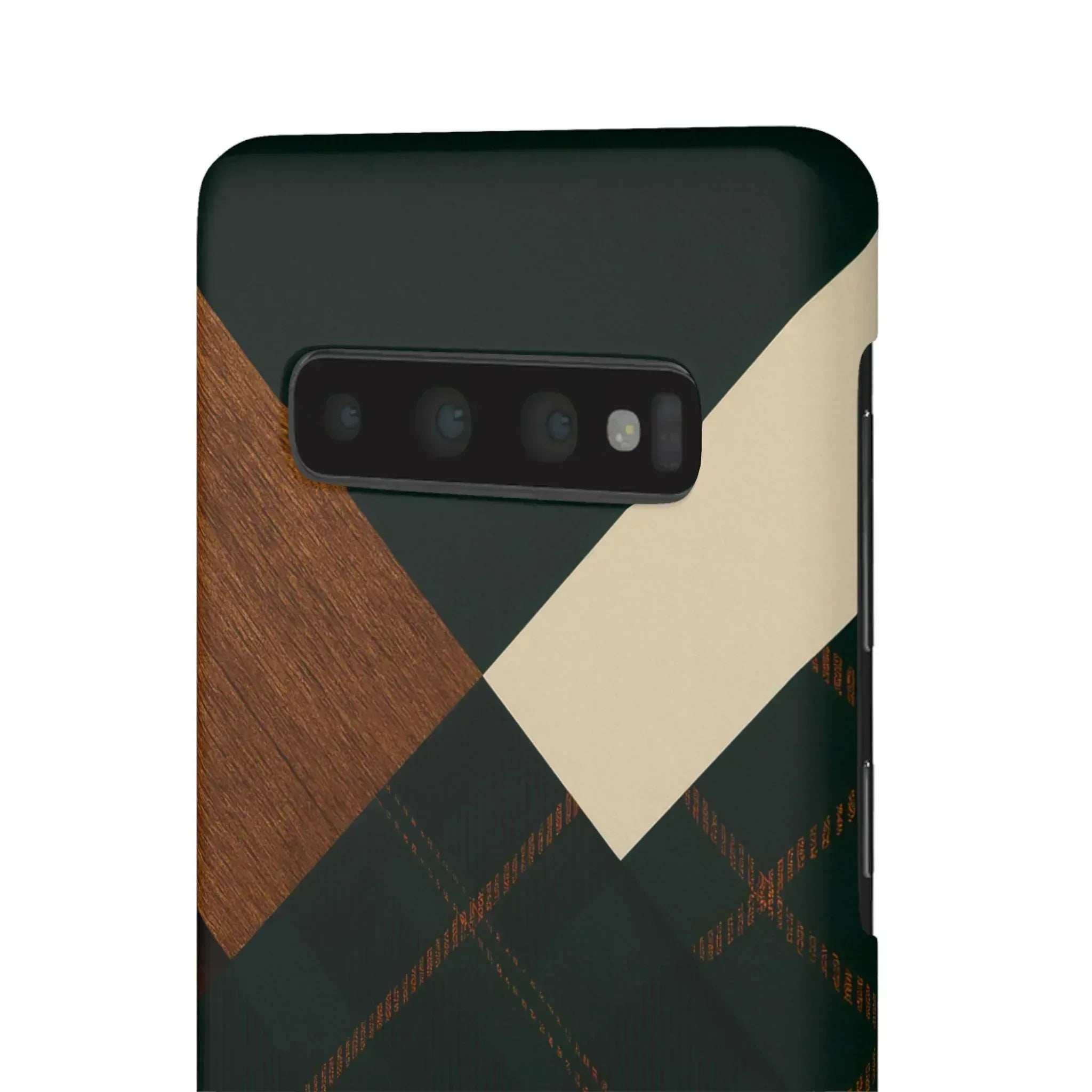 Rustic Green Phone Case for iPhone 8-16 and Galaxy S20-S24 - KARARMDESIGN