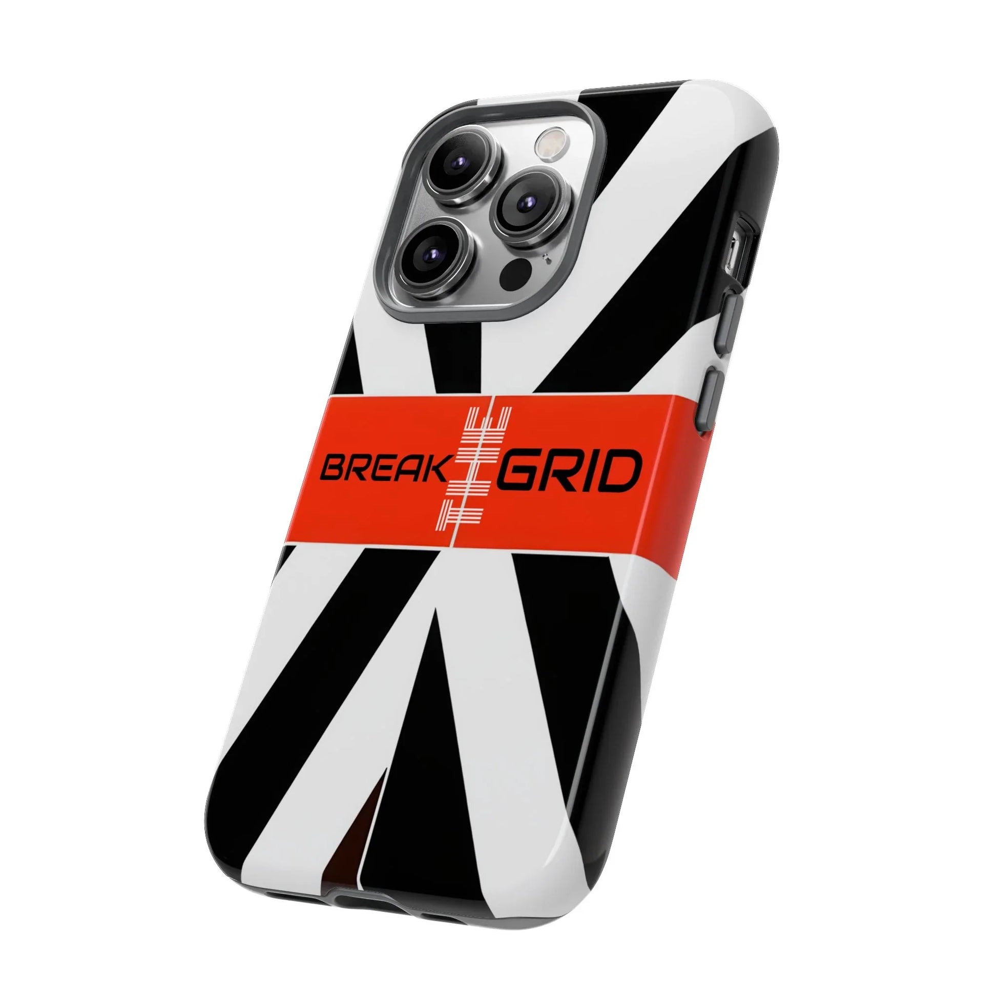 Break The Grid Phone Case for iPhone 11–16 and Galaxy S20–S25 - KARARMDESIGN