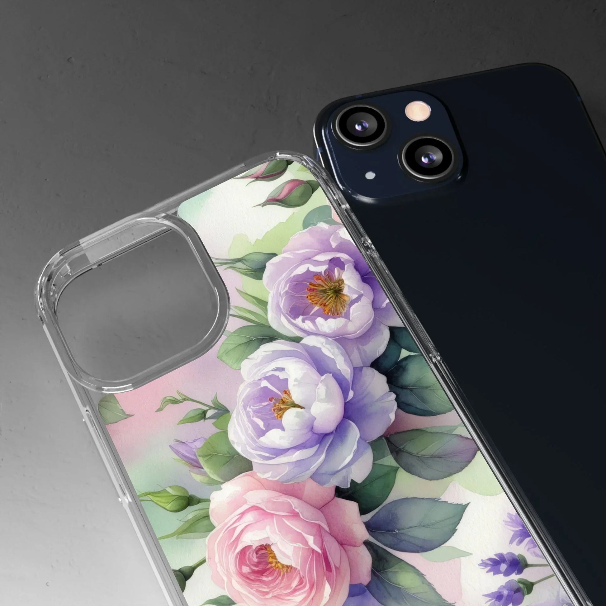 Clear Phone Case for iPhone 12-16 and Samsung Galaxy S21 Models - KarArmDesign