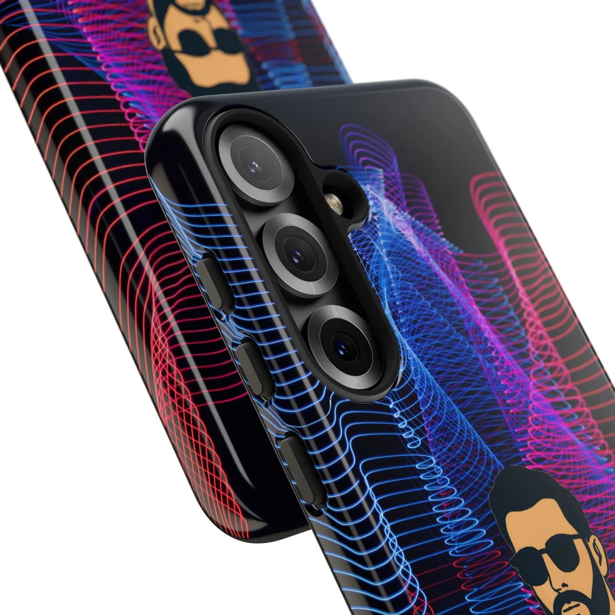 Bearded Style Phone Case for iPhone 11-17 and Galaxy S20-S25 - KARARMDESIGN