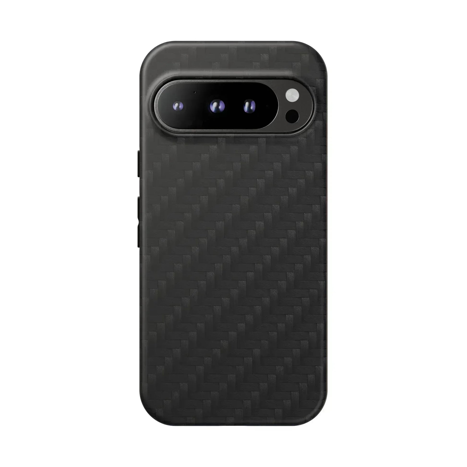 Black Carbon Phone Case for iPhone 8-16 and Google Pixel up to 9 - KARARMDESIGN