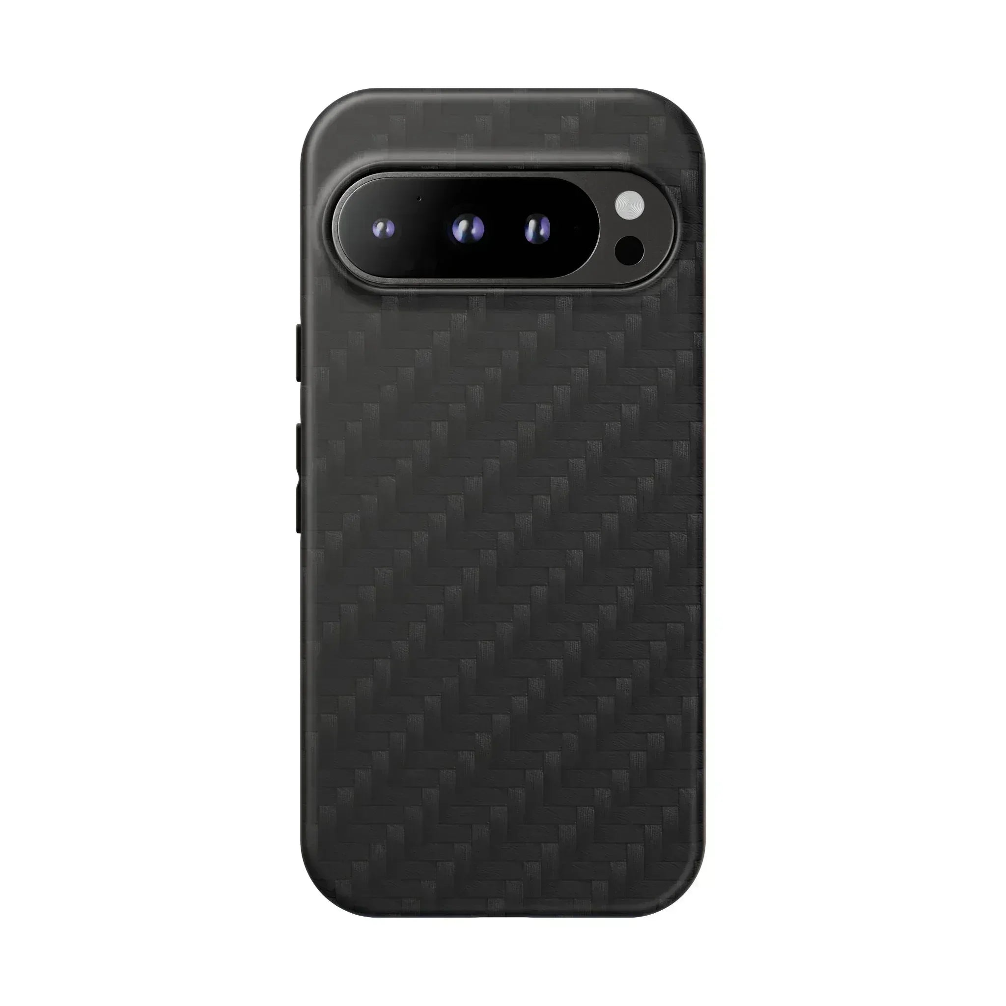 Black Carbon Phone Case for iPhone 8-16 and Google Pixel up to 9 - KARARMDESIGN