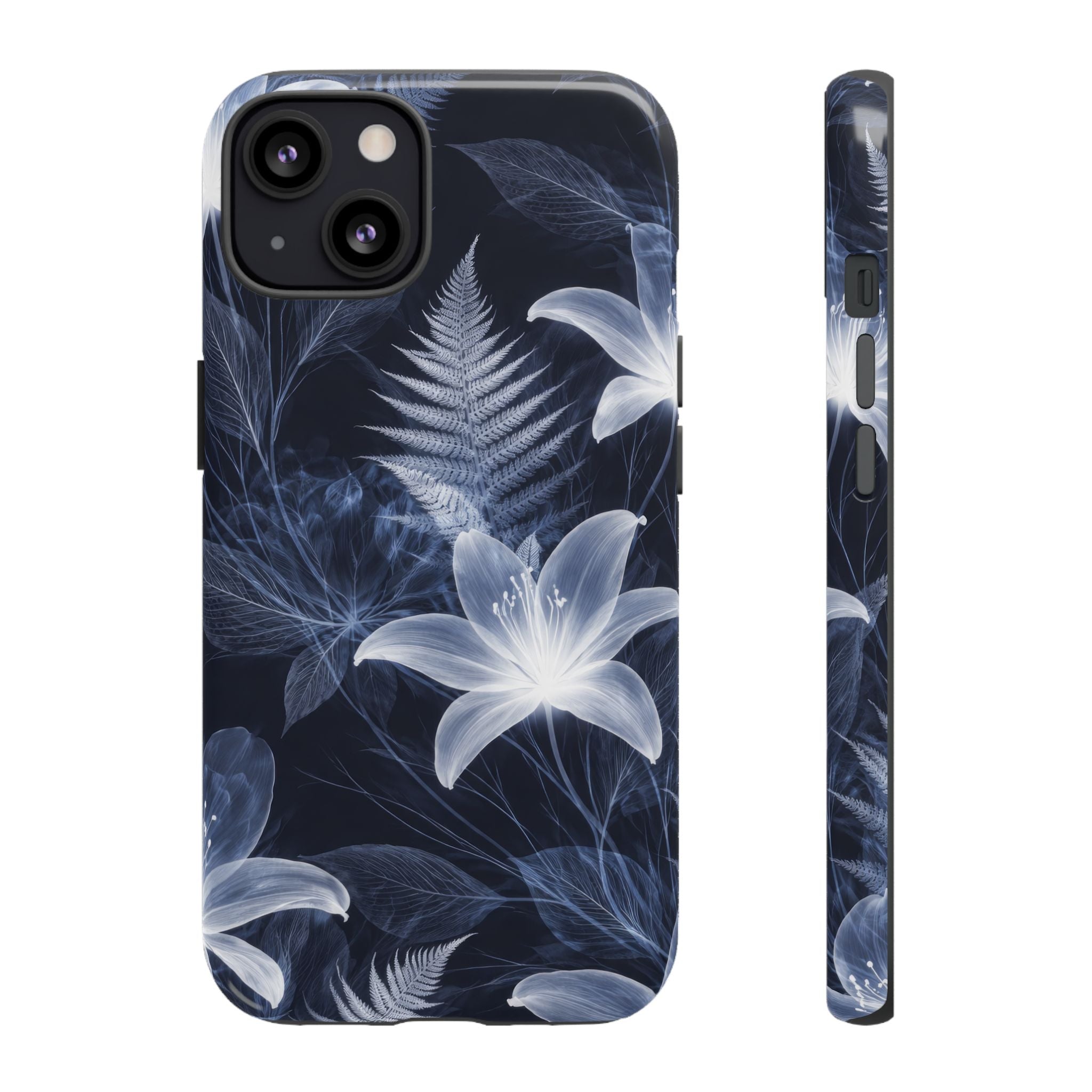 Moonlight Garden Phone Case for iPhone 11-17 and Galaxy S20-S26