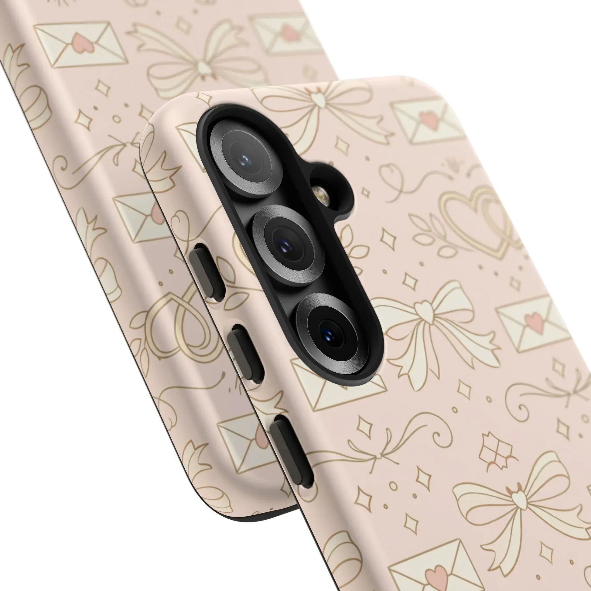 Sweet Romance Tough Phone Case for iPhone 11–17 & Galaxy S10–S25 - KARARMDESIGN