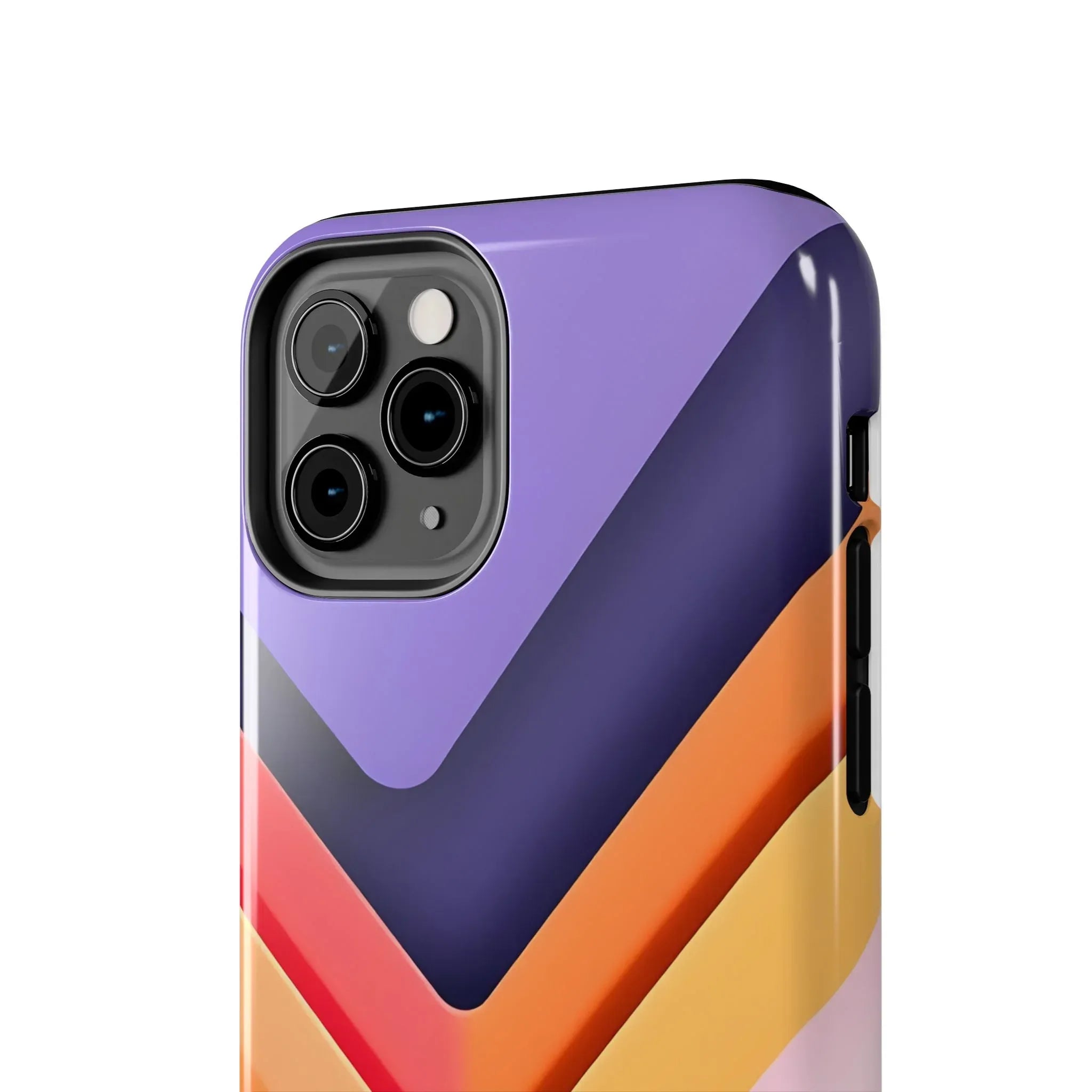 Vibrant Geometric Chevron Phone Case for iPhone and Galaxy - KARARMDESIGN