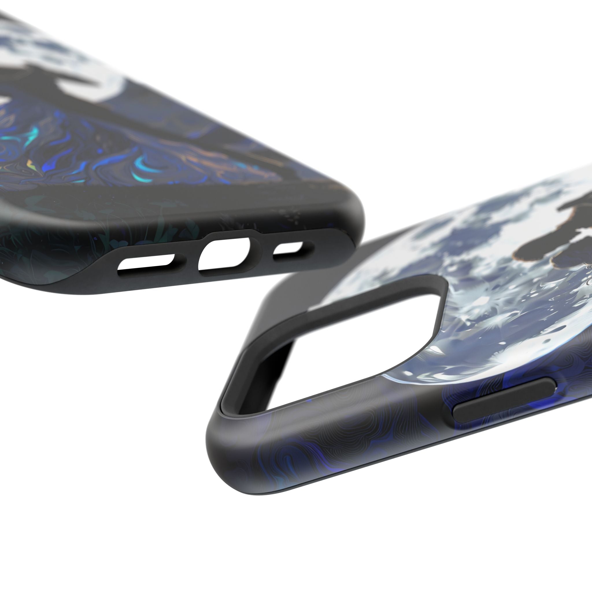 Romantic Moonlight Dance Magnetic Phone Case – iPhone 15–17 & Samsung Galaxy S26