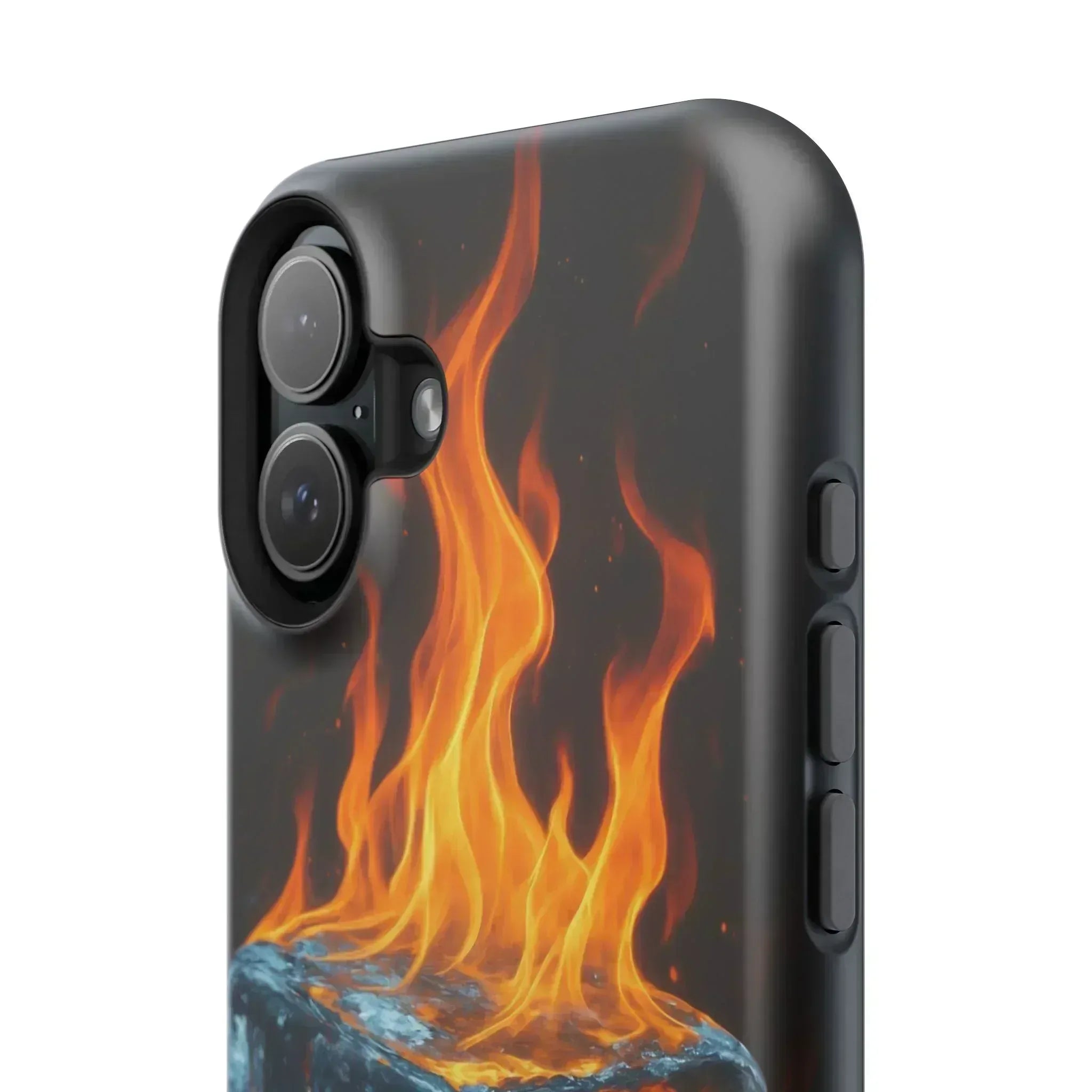 Flame Ice Phone Case for iPhone 12-16 and Galaxy S21-S22 - KARARMDESIGN