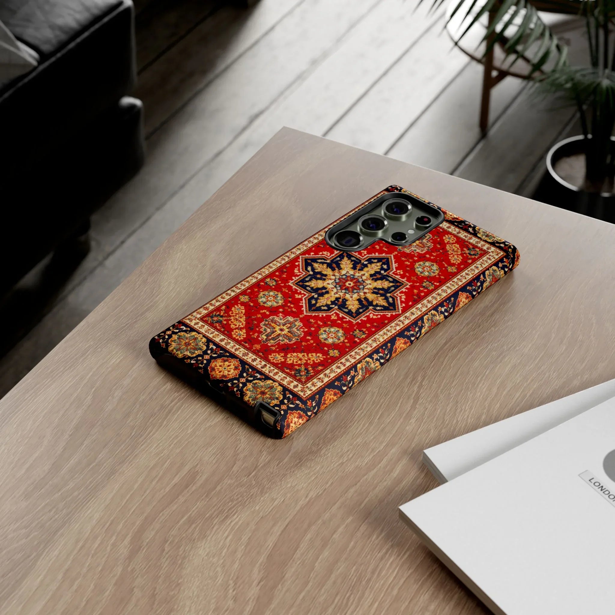 Armenian Carpet Design Phone Case for Galaxy and Pixel - KARARMDESIGN